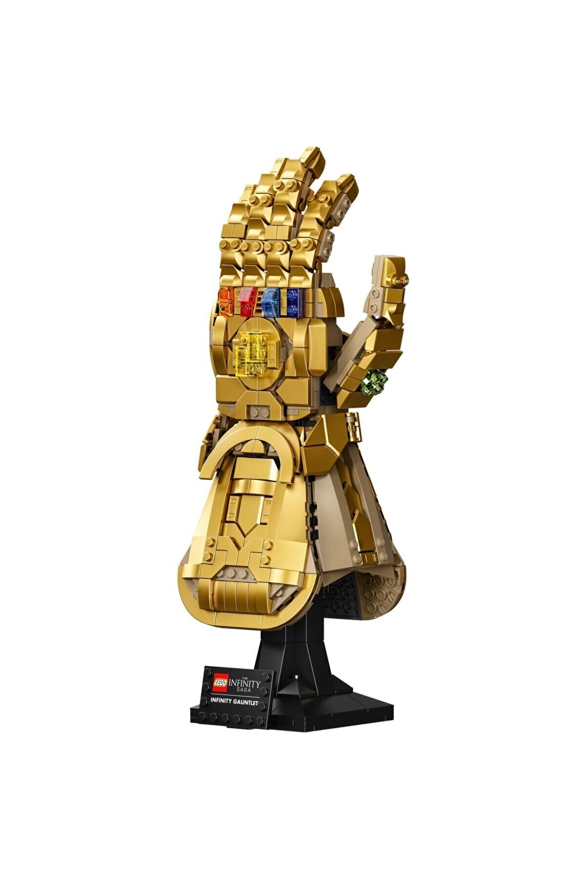 LEGO ® Koleksiyonluk Yapım Seti; Sonsuzluk Taşlarıyla Thanos’un Sağ El Eldiven Modeli (590 Parça)