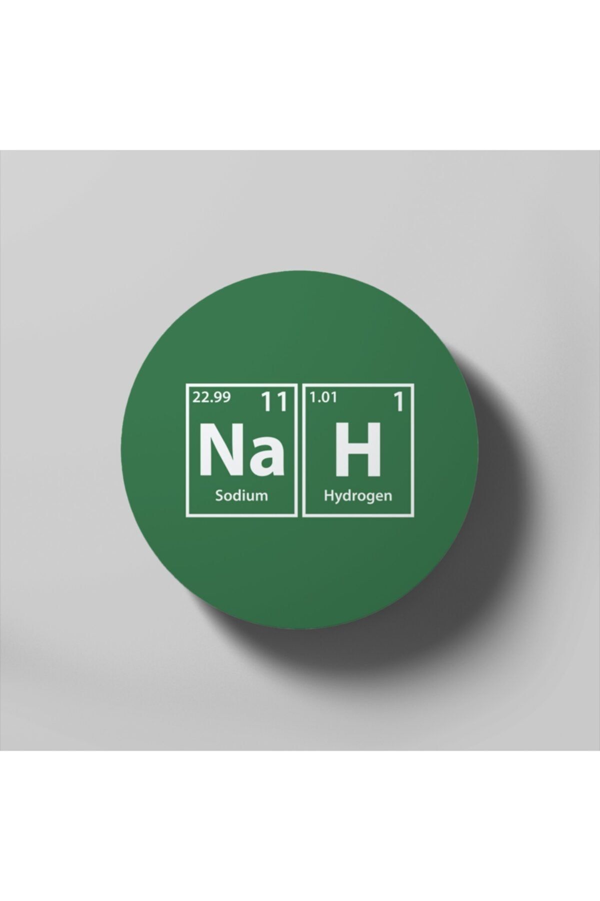 Fizello Nah (na-h) Periodic Elements Spelling Bardak Altlığı