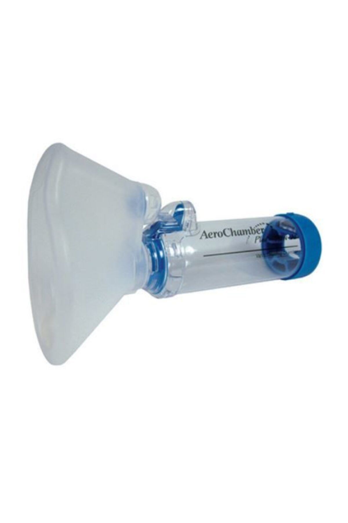 Aerochamber Flow Vu Mavi Erişkin Inhalatör Erişkin Tip Tamamen Orijinal Marka