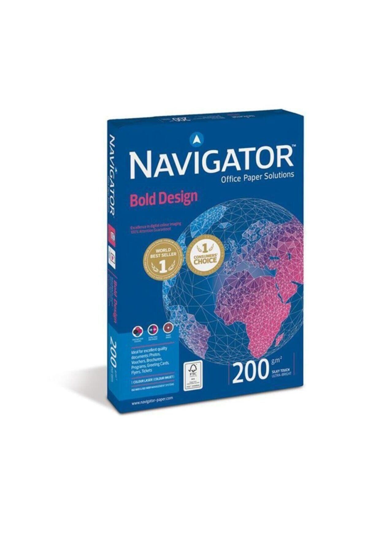 NAVİGATÖR Navigator A4 200gr Bold Desıng Fotokopi Kağıdı 150'li