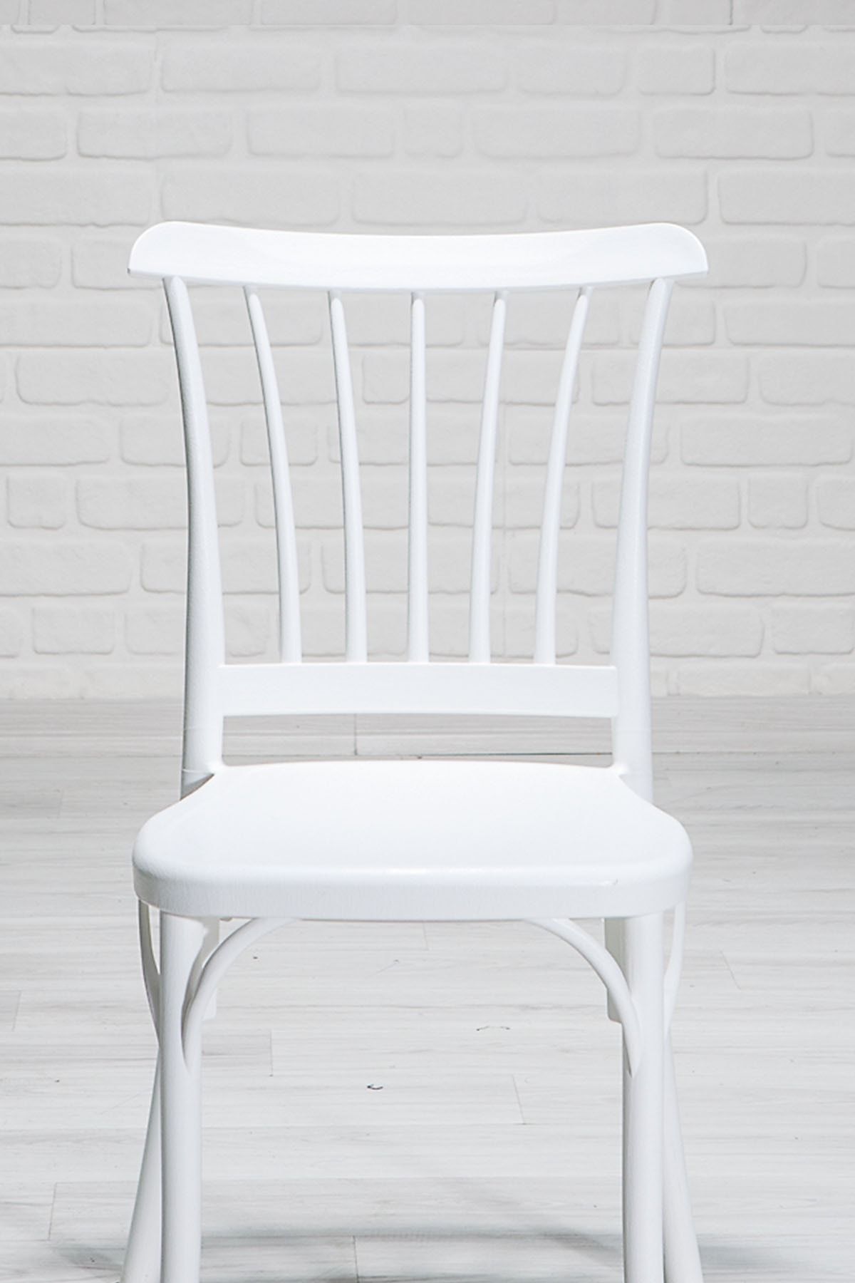 MOBETTO Violet Home Mutfak Sandalyesi 4 Adet - Beyaz