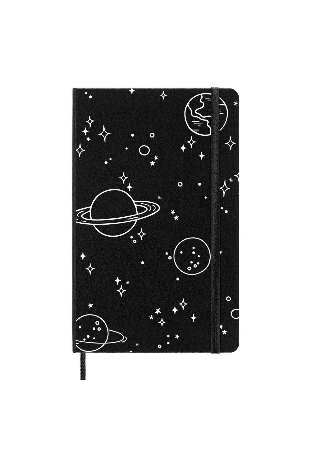 mooodcase Galaxy Desenli Termo Deri Not Defteri