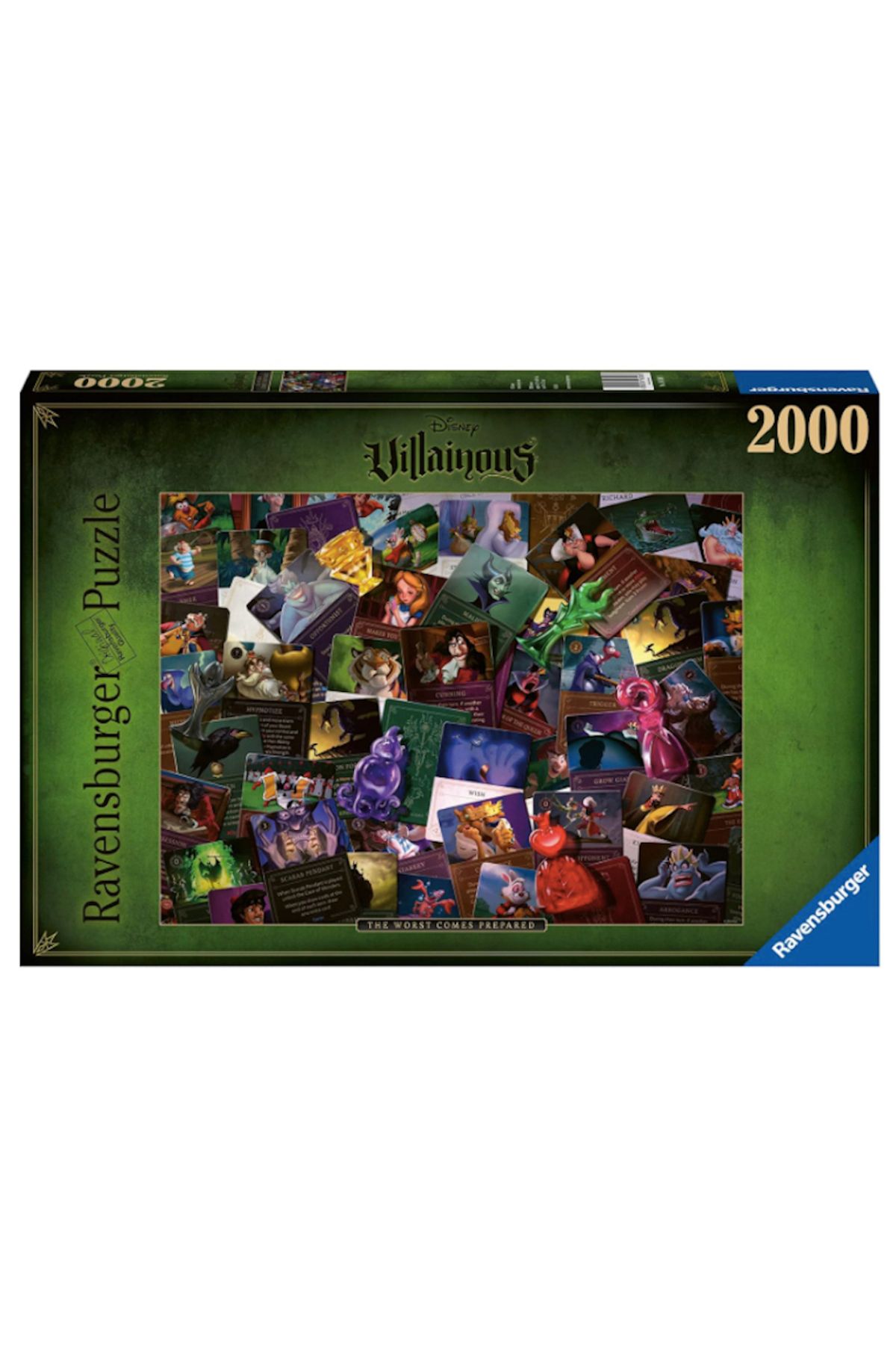 TOKASSTORE Ravensburger 2000 Parça Ravensburger Disney Villainous Puzzle