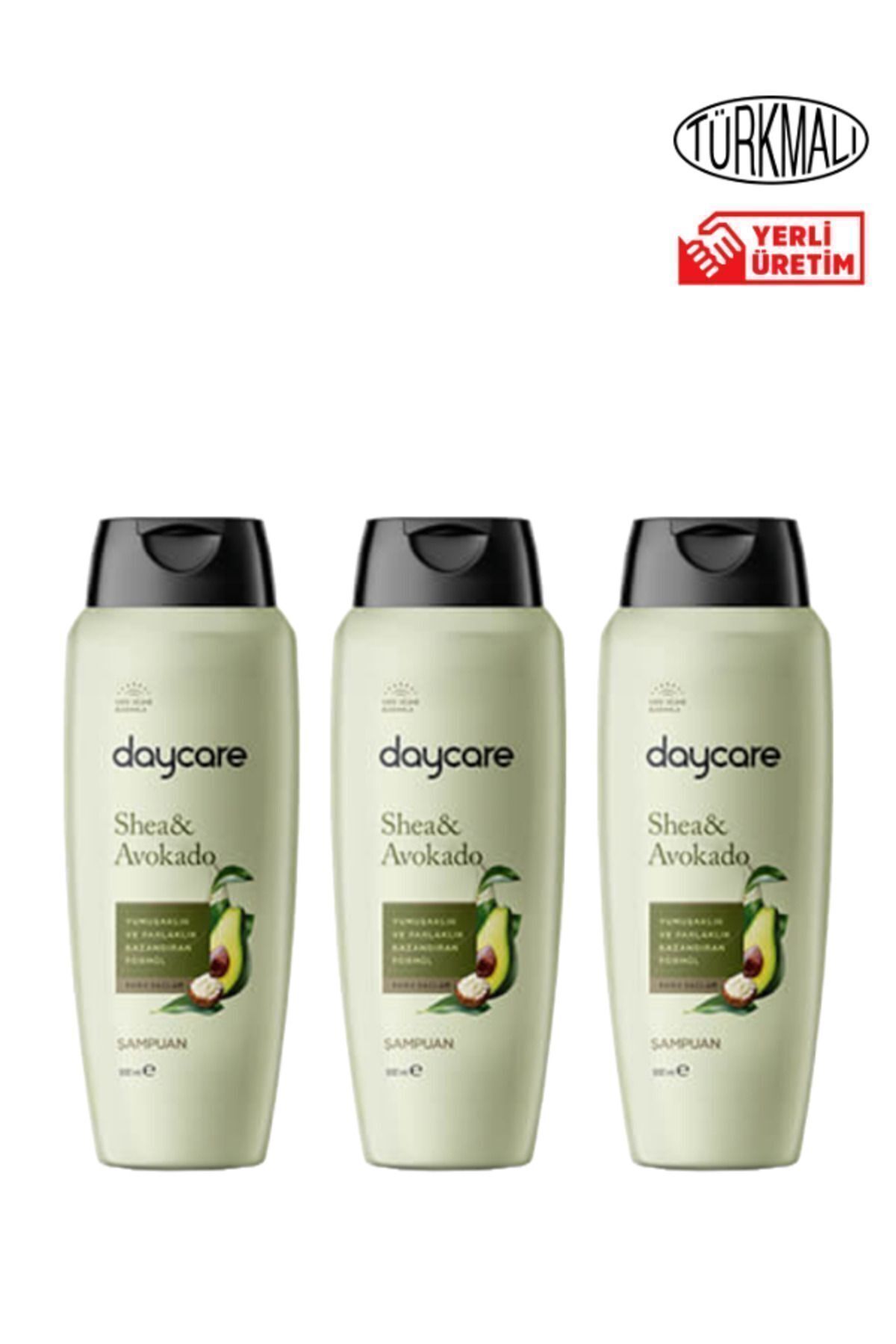 Daycare Shea Ve Avokado Şampuan 600 ml X 3 Adet