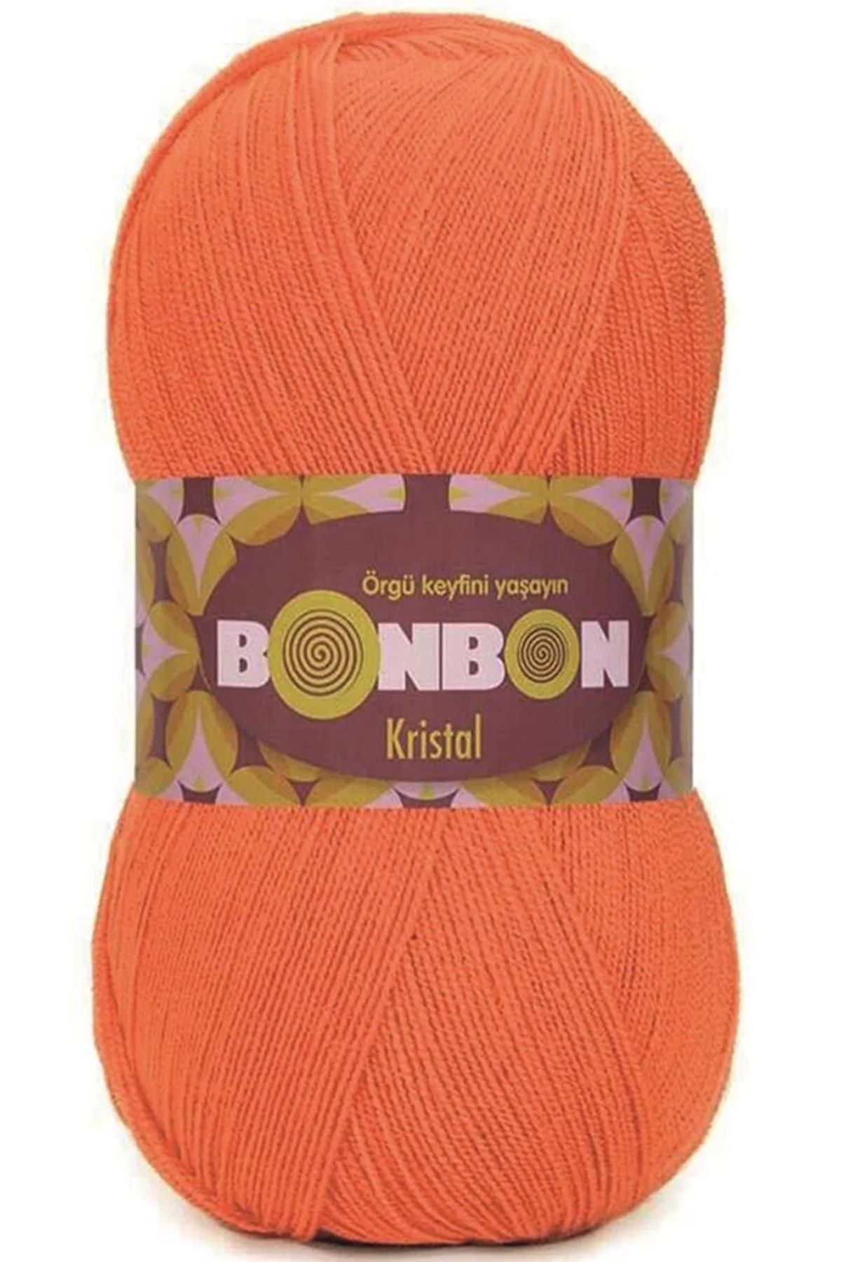 BONBON Kristal Lif İpi Renk Kodu:98215-Turuncu