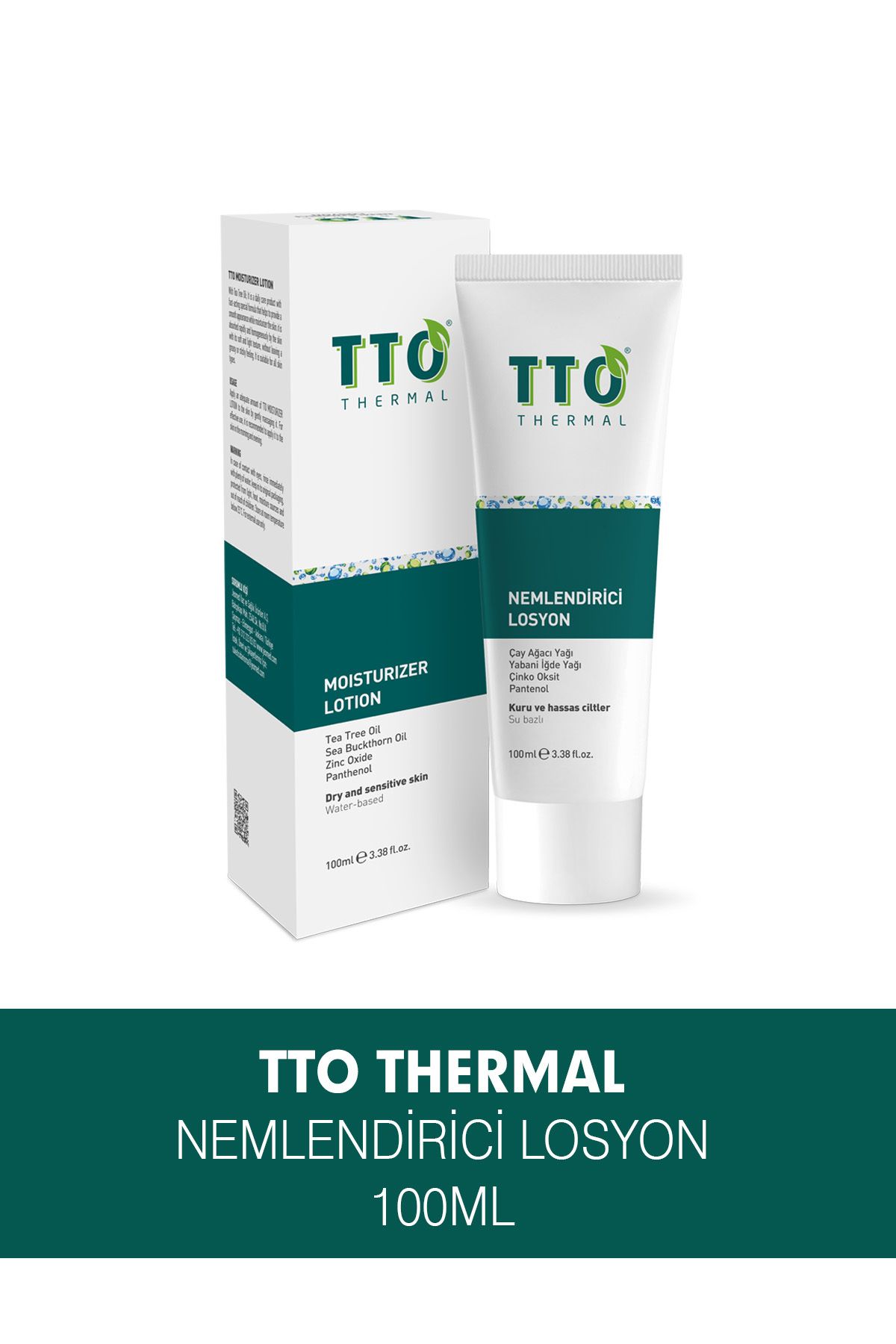 Tto Nemlendirici Losyon 100 ml (ÇAY AĞACI YAĞI / TEA TREE OIL)