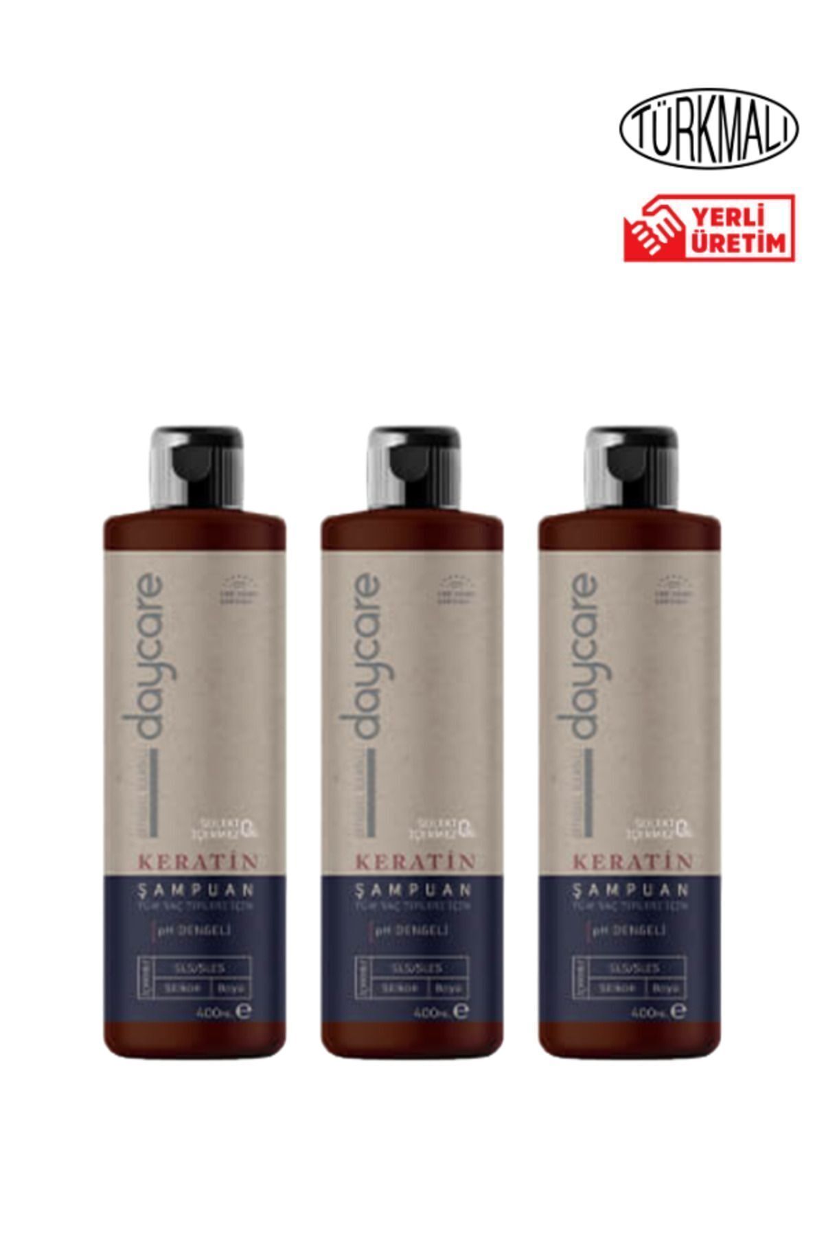 Daycare Keratin Şampuan 400 ml x 3 Adet