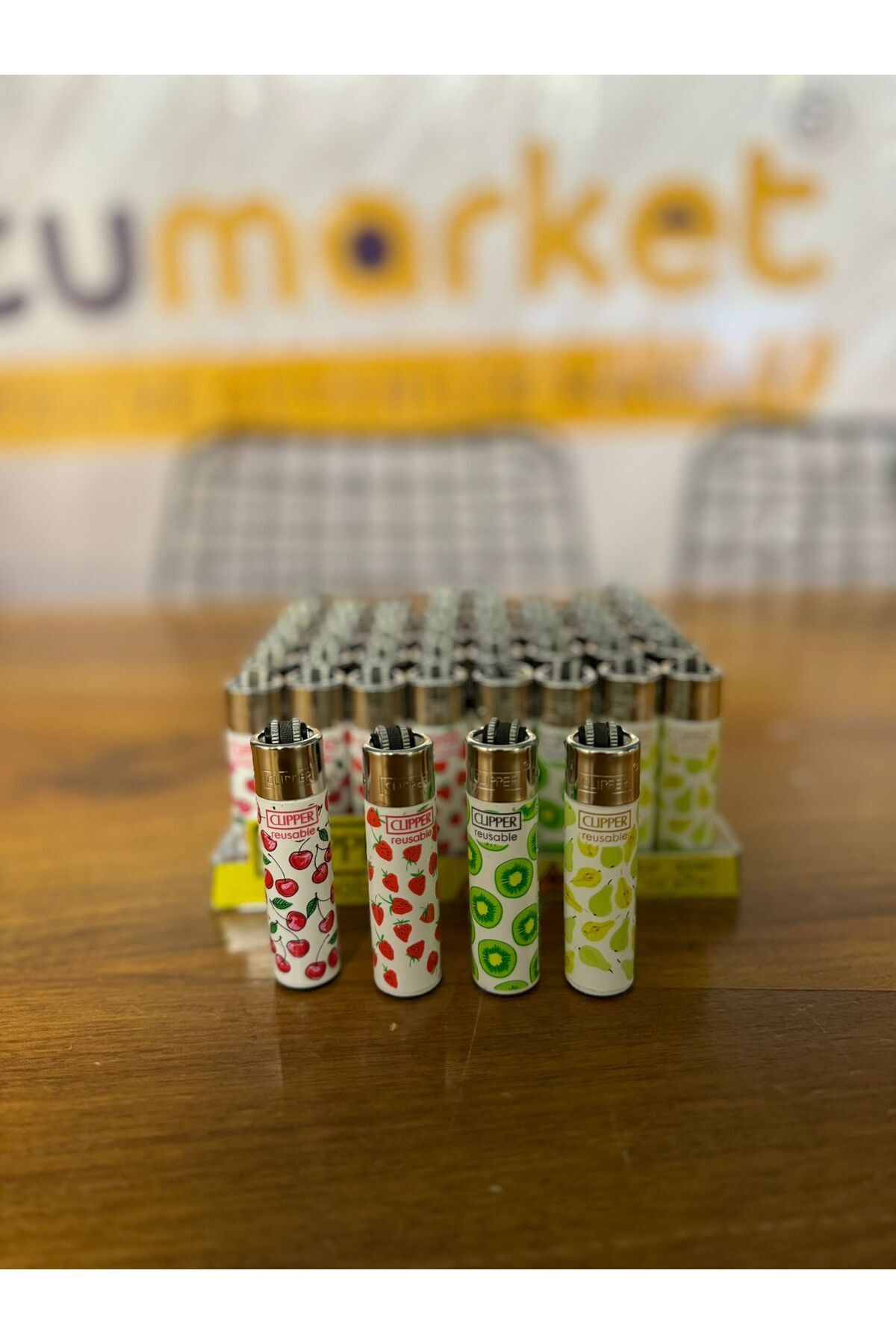 Clipper Koleksiyonerlere Özel Seri 4 adet Çakmak