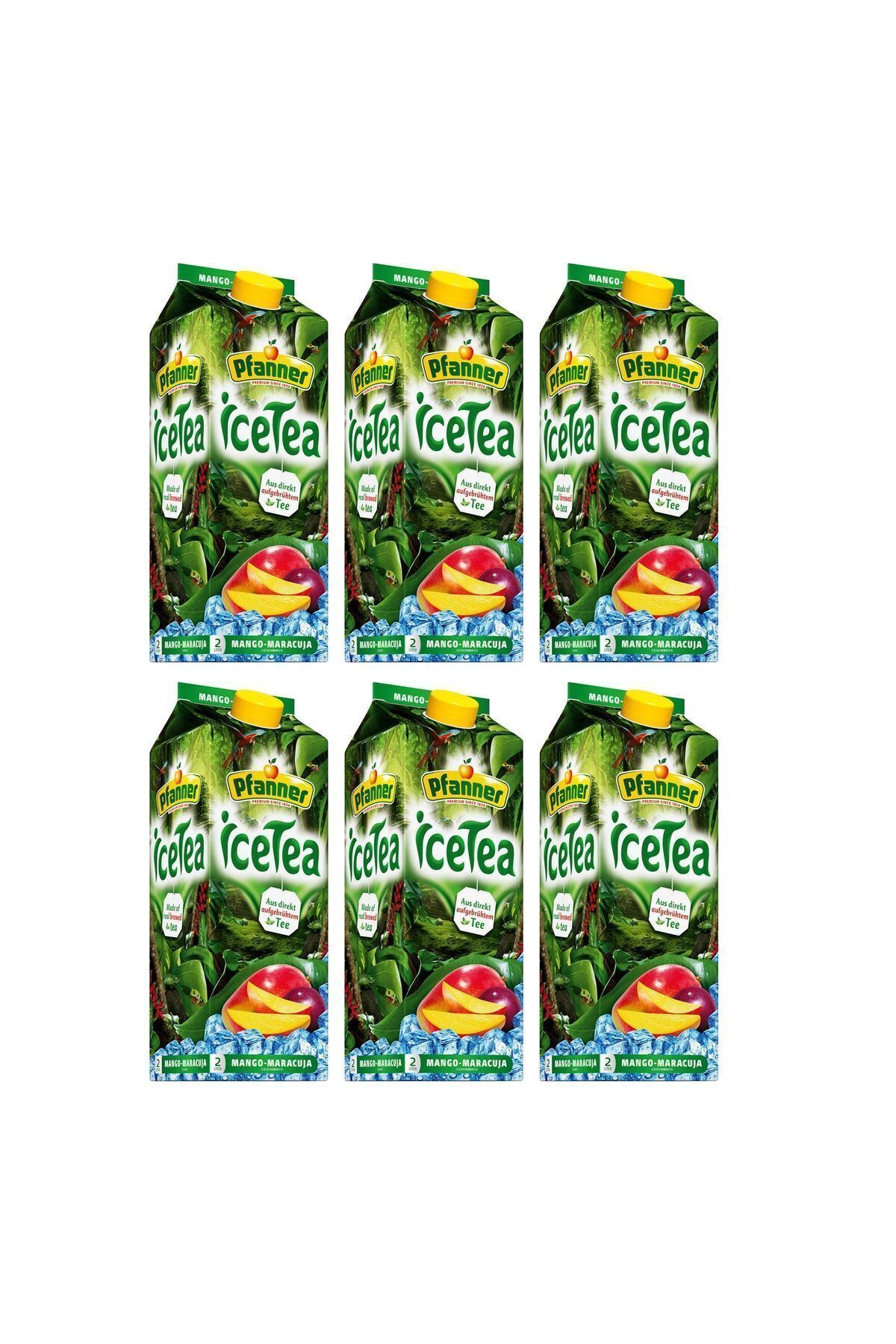 Pfanner Ice Tea Mango Maracuja 2 Lt X 6 Adet