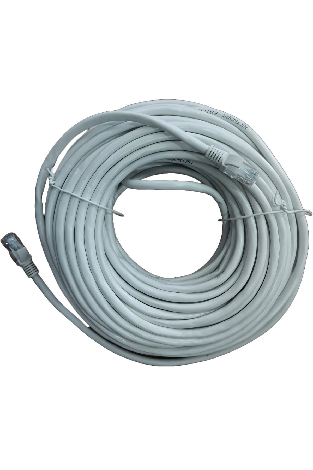 technozi 25 Metre Cat6 Internet Data Kablosu(ETHERNET MODEM RJ45 UÇLU JACKLI NETWORK ADSL)
