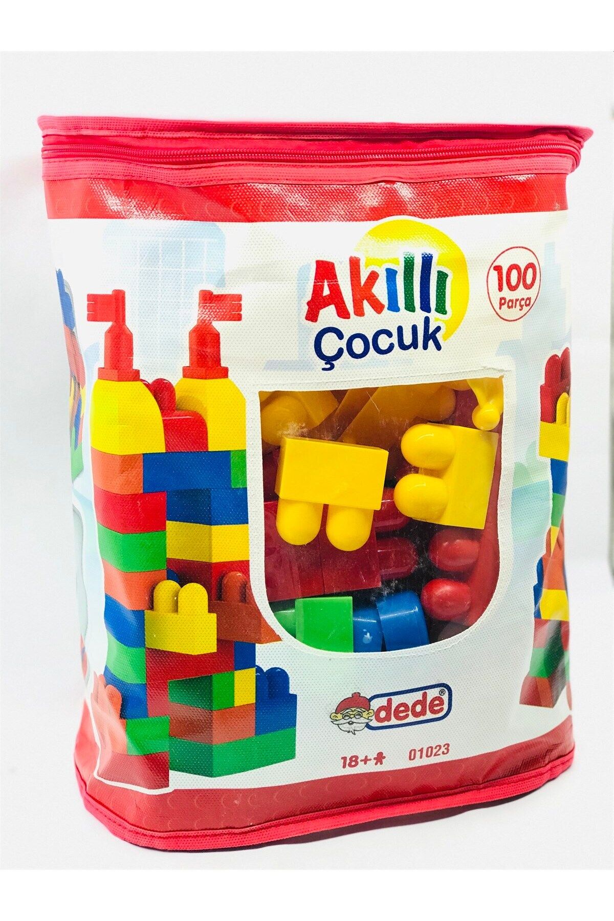 Dede Oyuncak Dede 100 Parça Büyük Boy Bloklar Lego Set