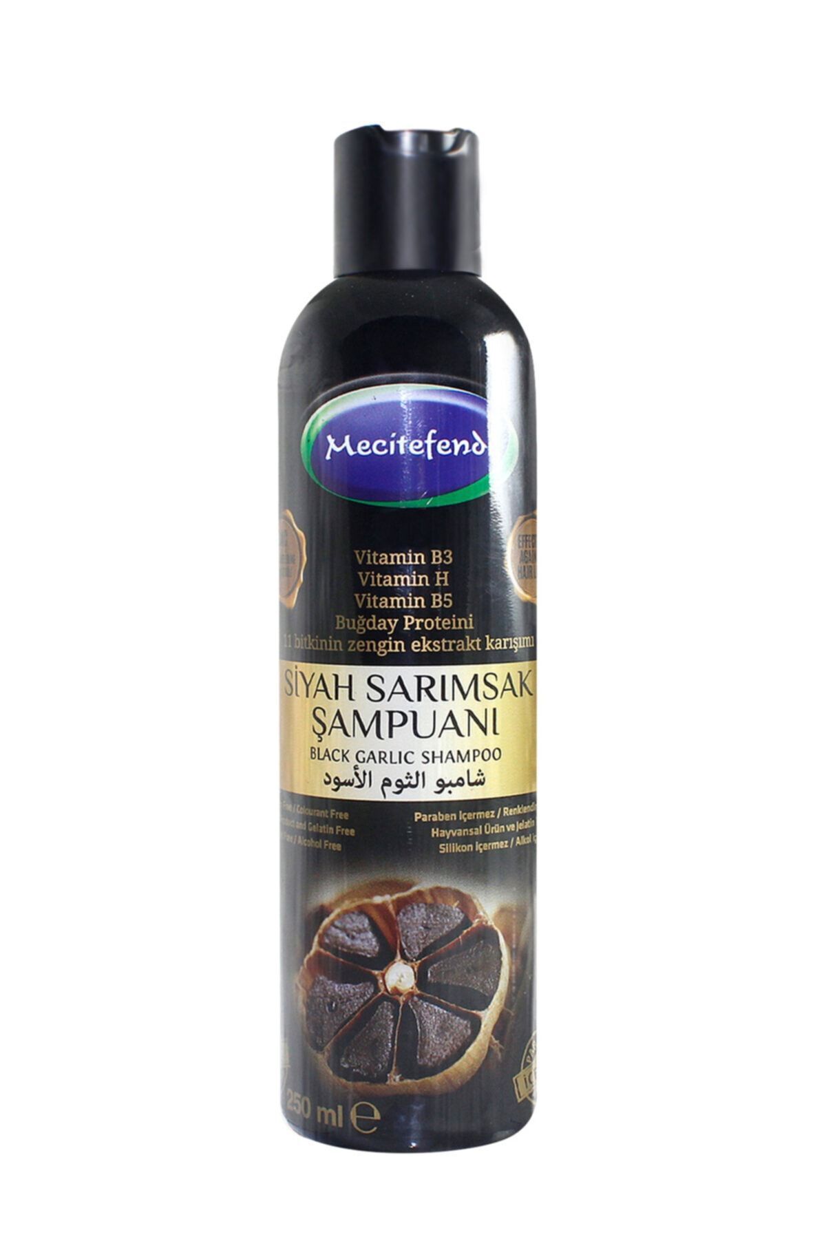 Mecitefendi Siyah Sarımsaklı Şampuan 250 ml