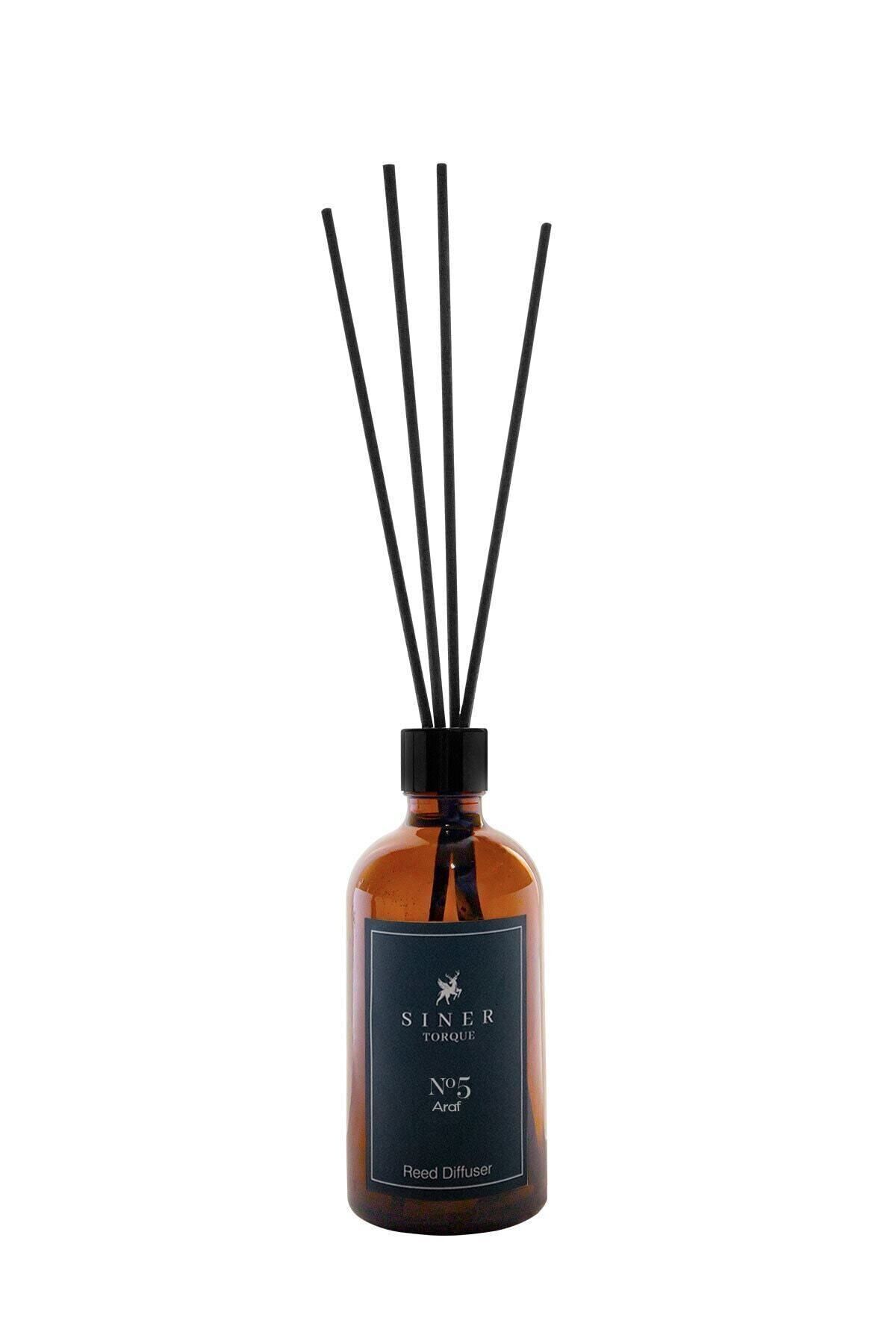 Siner Torque Reed Diffuser No 5 Araf Bambu Çubuklu Oda Kokusu Kötü Koku Giderici Formül