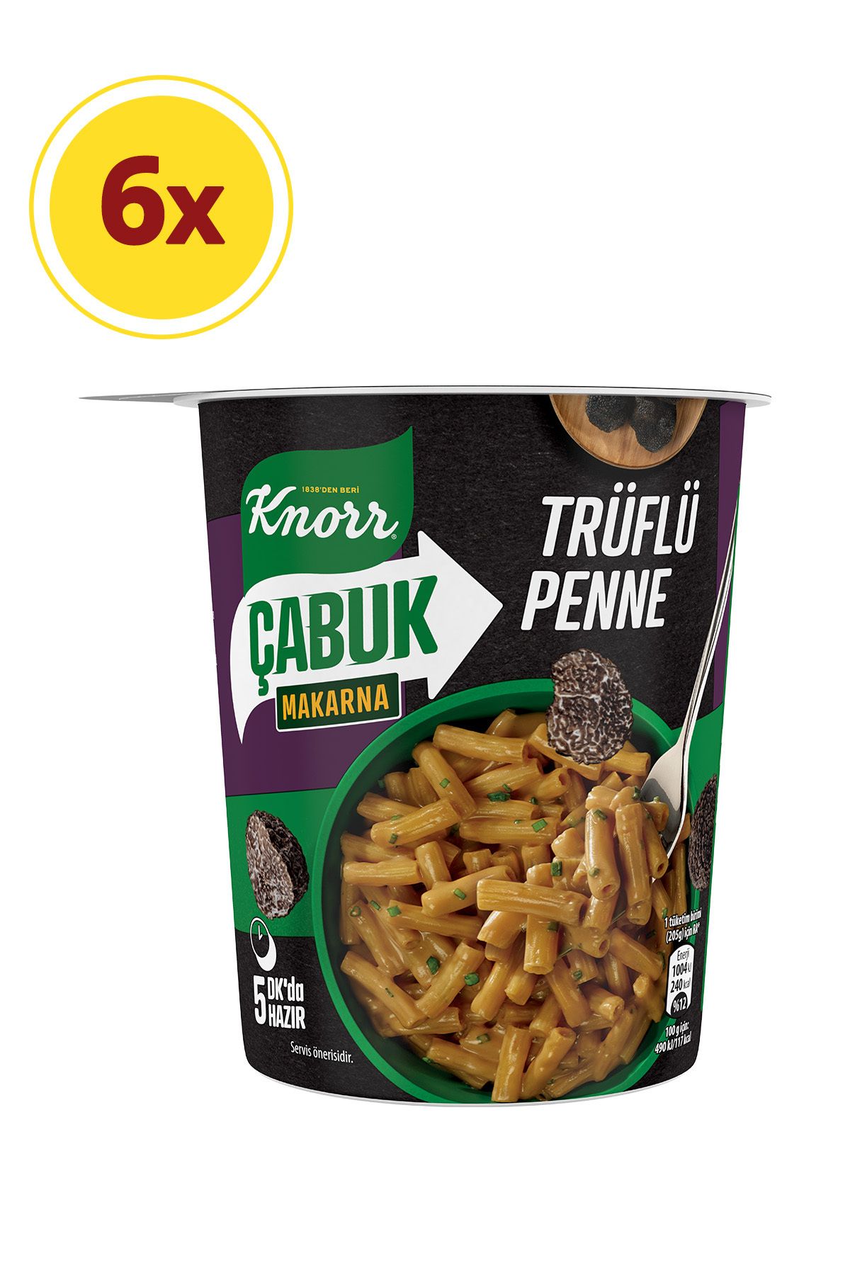 Knorr Çabuk Makarna Trüflü Penne 65g x6