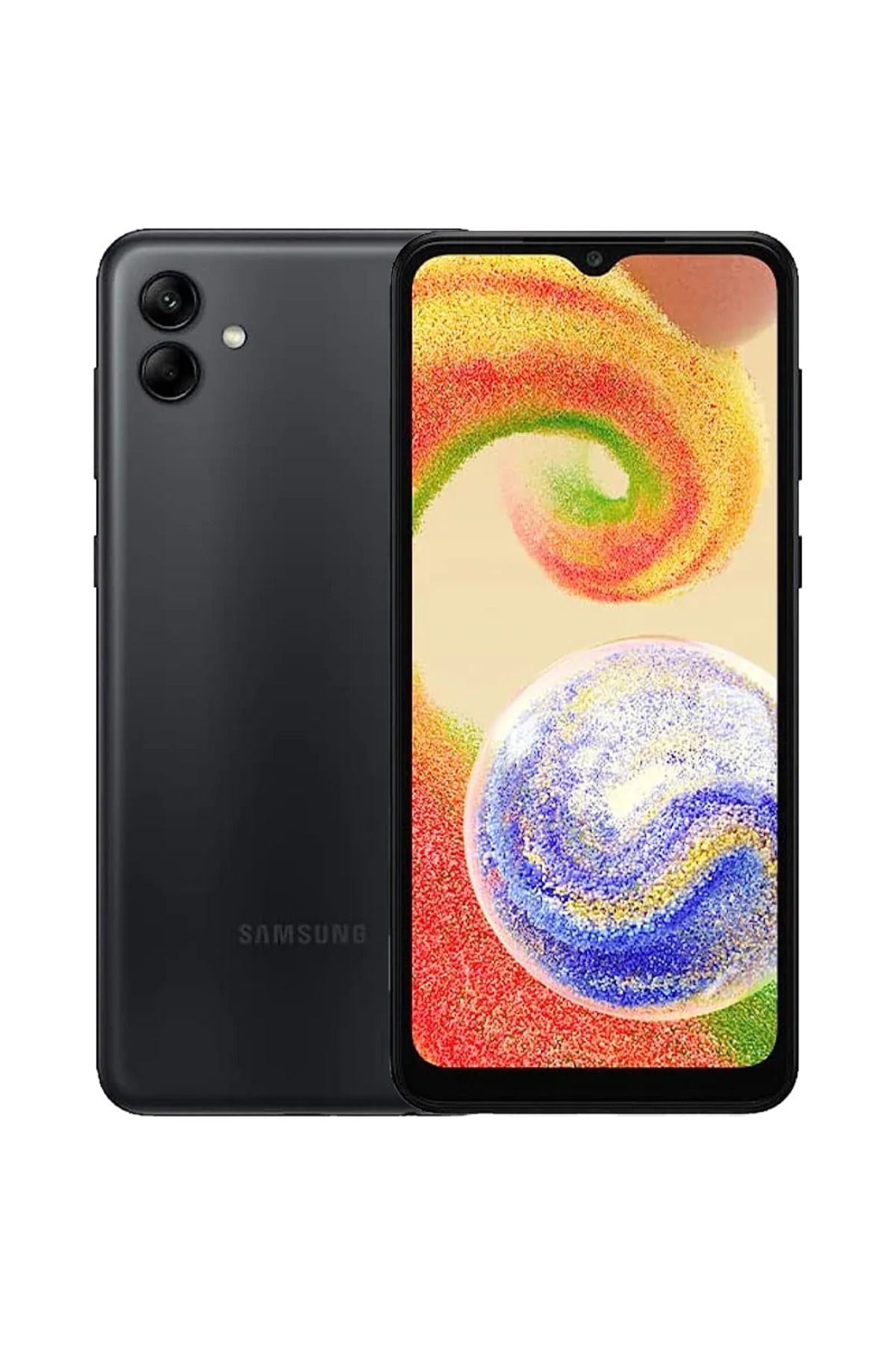 Samsung Yenilenmiş Galaxy A04 128 GB Siyah Cep Telefonu (12 Ay Garantili) - B Kalite