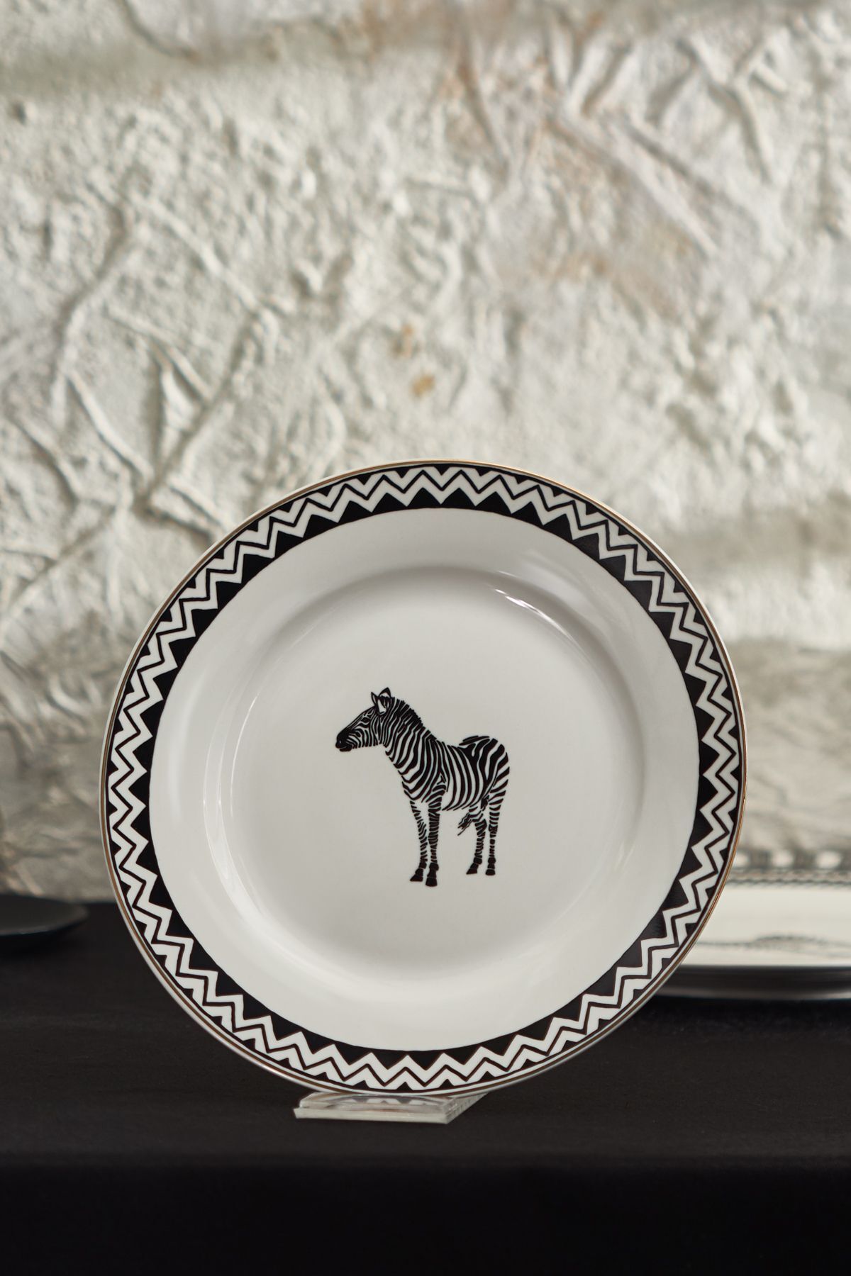 Karaca Silk Road Zebra Pasta Tabağı 21 cm