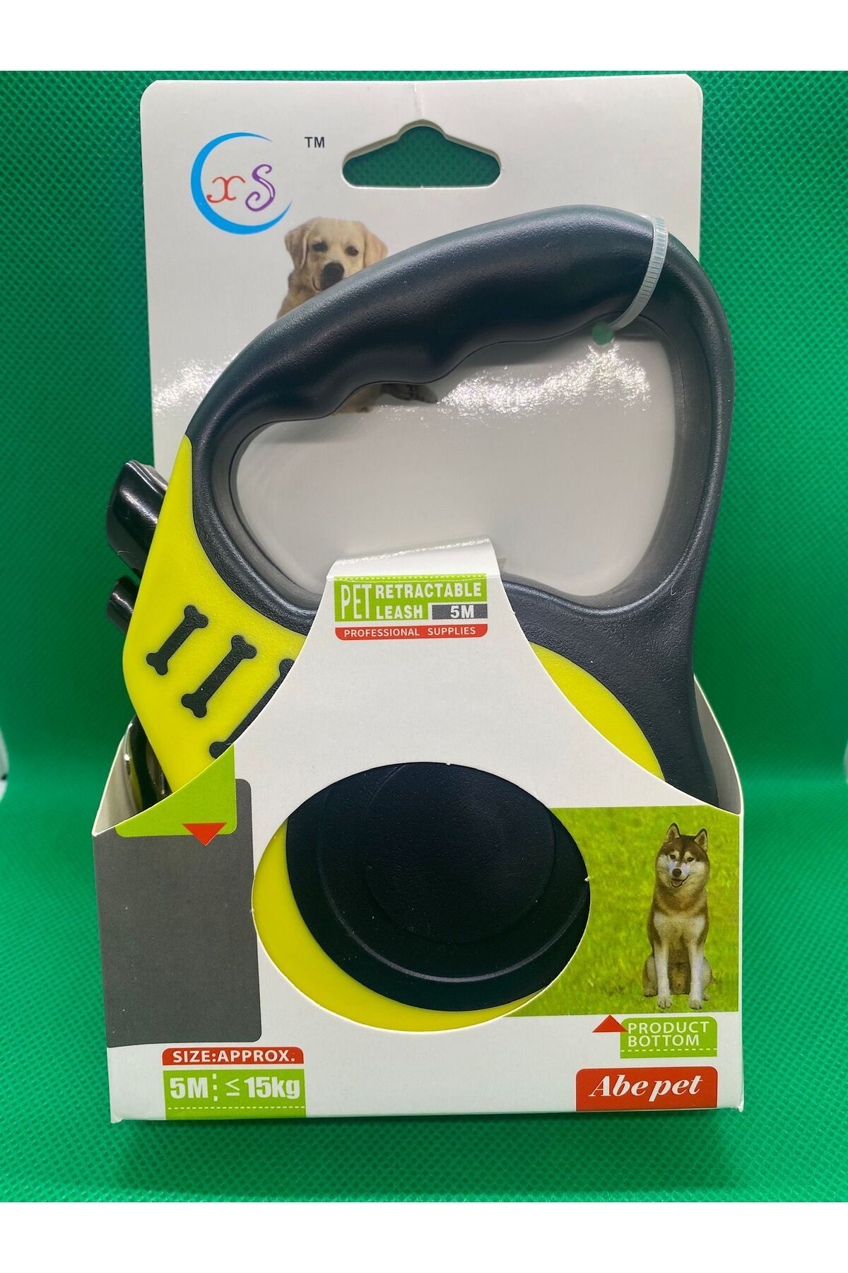 Abapet Makaralı Köpek Tasması