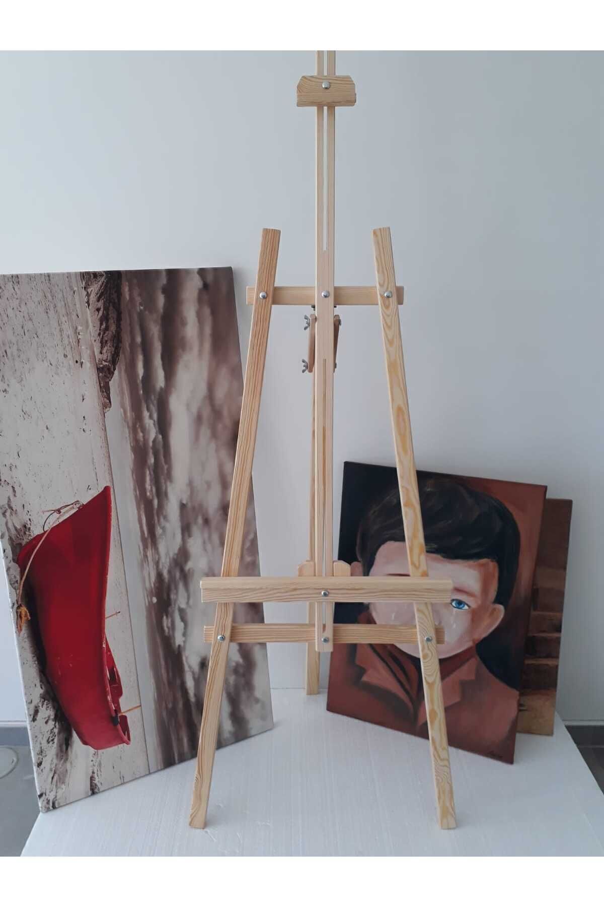 ErWood Ahşap Ekstra Göknar - Çam Ahşap Şövale (170 CM)