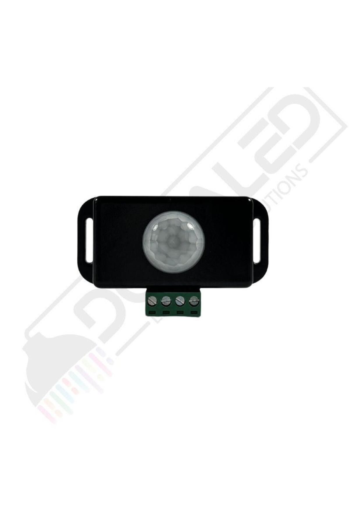 DORA LED 12V 24V DC Hareket Sensörü Pır Dedektör Hareket Sensörlü