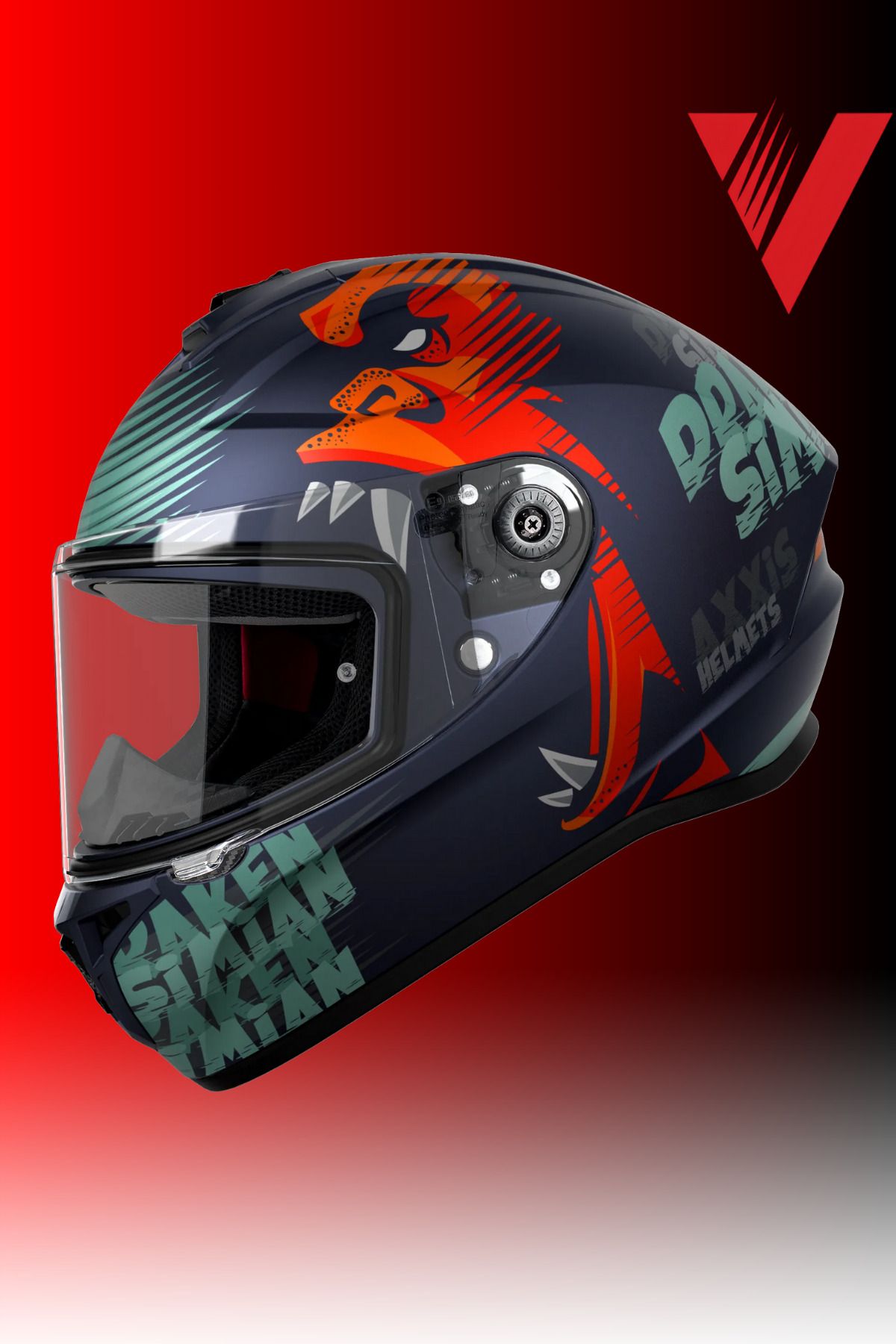 Axxis DRAKEN S SIMIAN B6 MATT GREEN