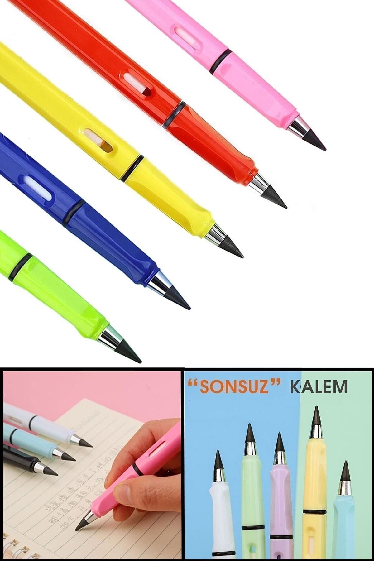 Mamas Bestie Bitmeyen Sonsuz Kalem Yeni Teknoloji Gerçek Tükenmez Mürekkepsiz Kurşun Eskiz Çizim Boyama Kalemi