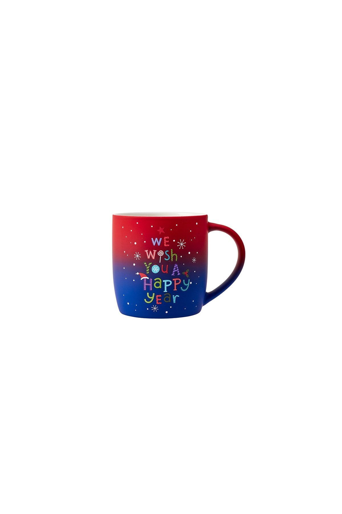 Karaca STD Soft Touch Kırmızı Kupa 340 Ml Klasik