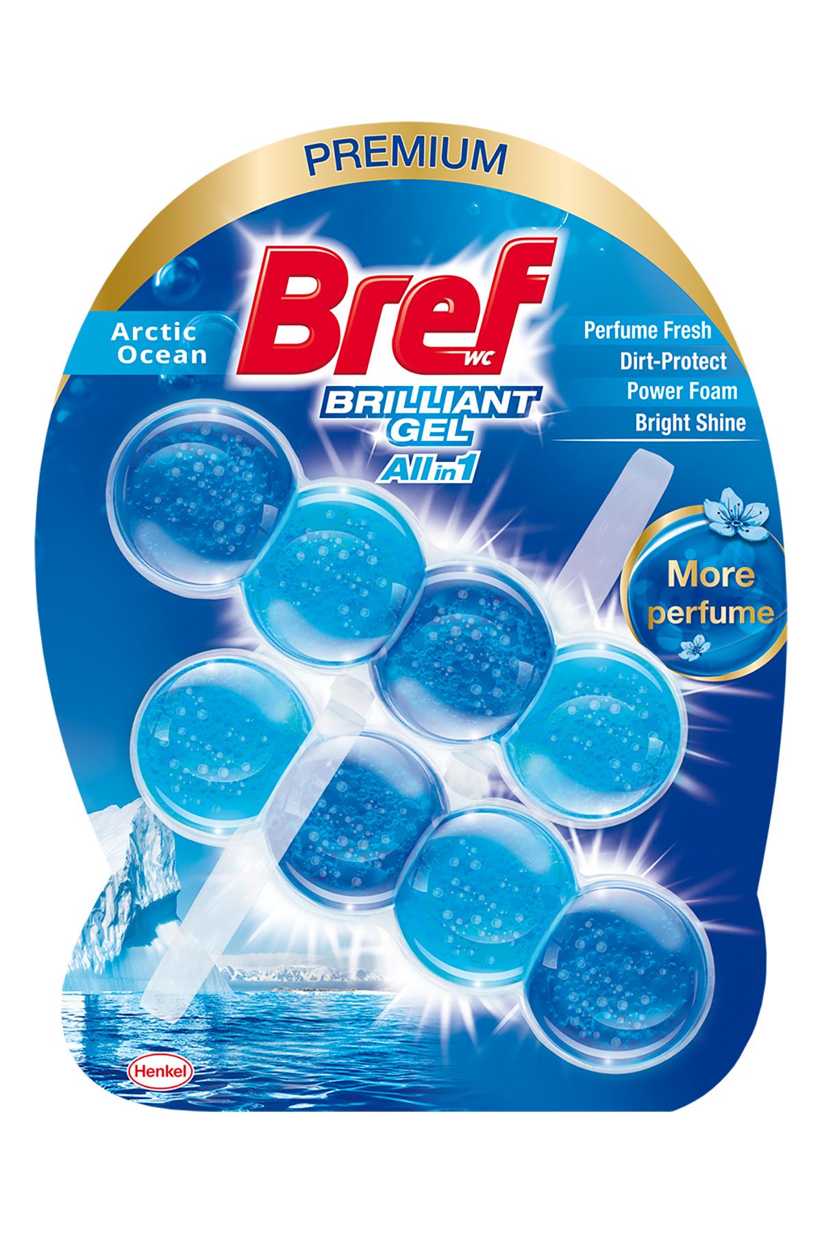 Bref Brilliant Gel Tuvalet Bloğu Okyanus Ikili Paket