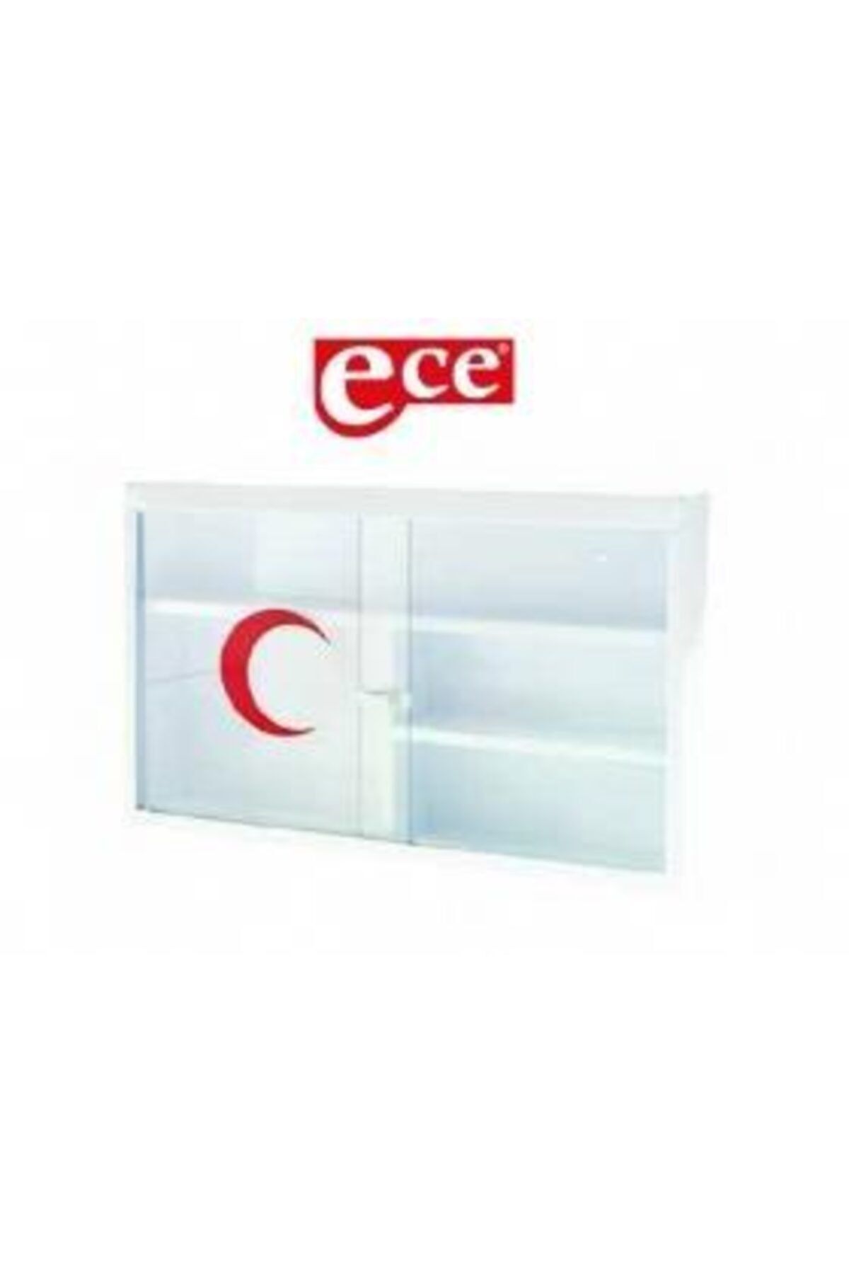 Ece Ecza Dolabı Metal Kasa Kırılmaz Polikarbon Kapaklı