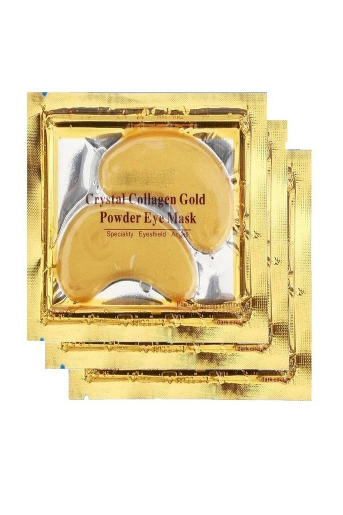 CRYSTAL COLLAGEN Mooyam Göz Altı Aydınlatıcı,kırışıklık Karşıtı, Göz Altı Torba Karşıtı Collogen Göz Maskesi (3ad)