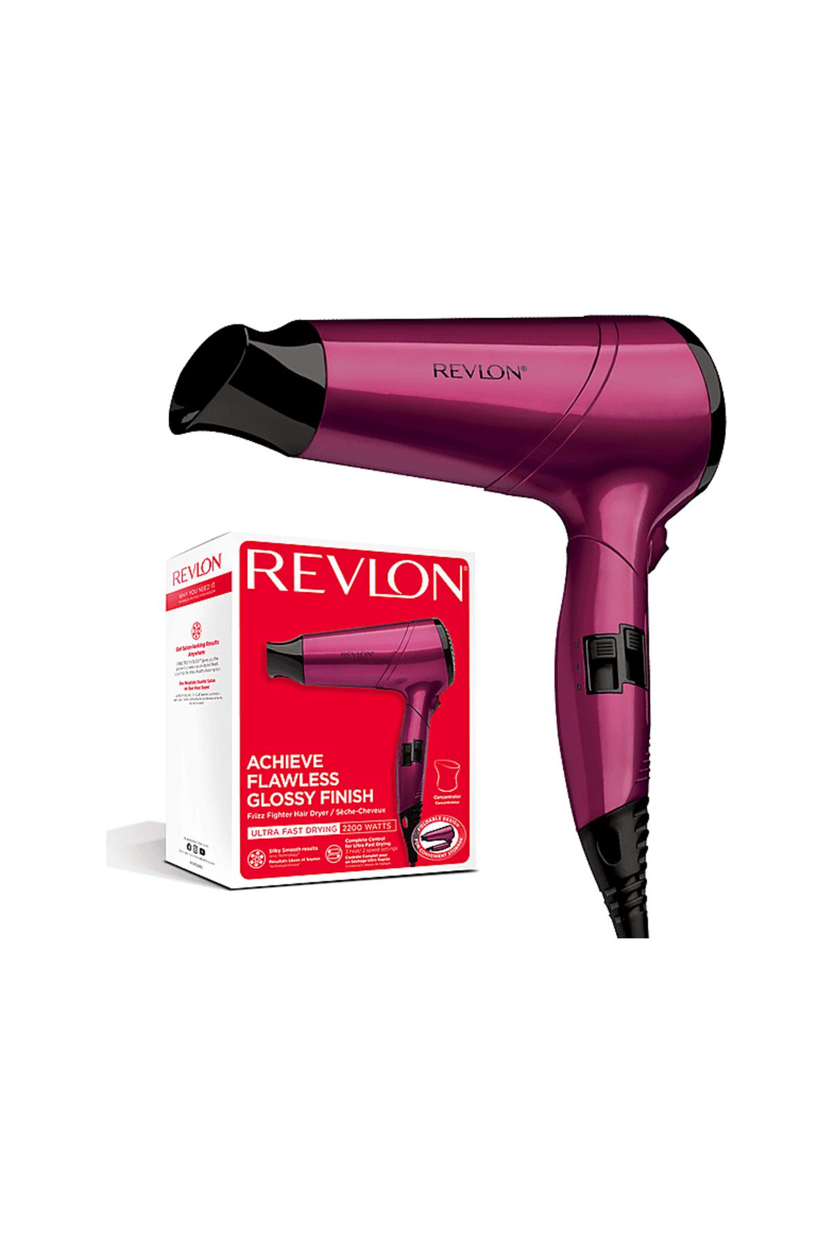 Revlon RVDR5229 Frizz Fighter Ionic Saç Kurutma Makinesi Fuşya