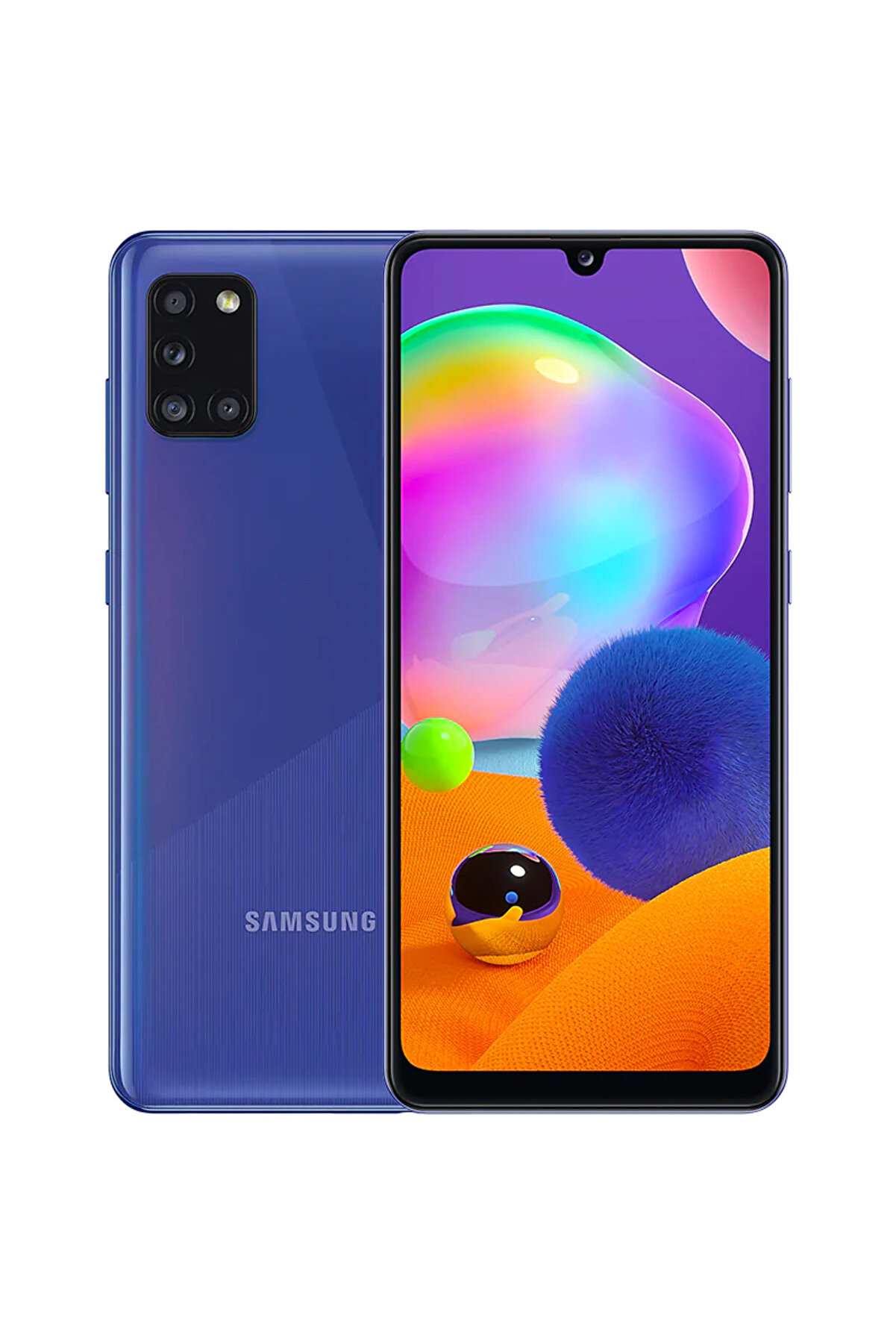 Yenilenmiş Samsung Galaxy A31 128 GB Mavi Cep Telefonu (12 Ay Garantili) - B Kalite