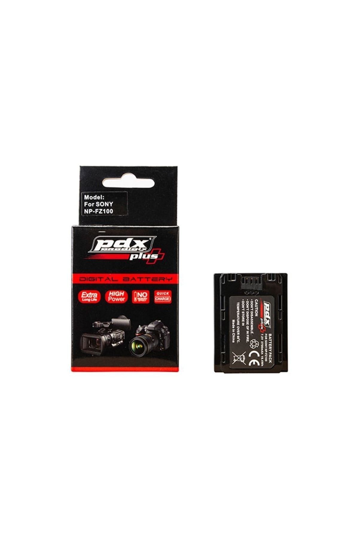 PDX Sony Fz100 Batarya Pil 2700mah A9 Iı,a9,a7r Iv,a7r Iıı,a7 Iıı,a6600