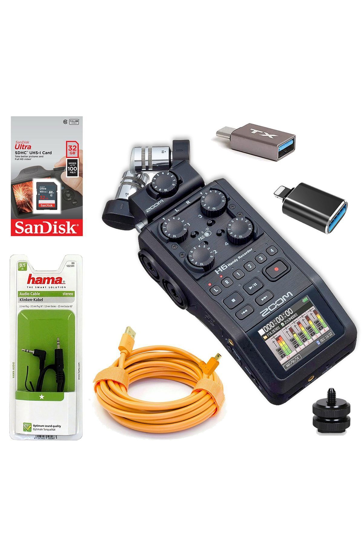 Markofist MF-AS10 Zoom H6 Master Audio Set