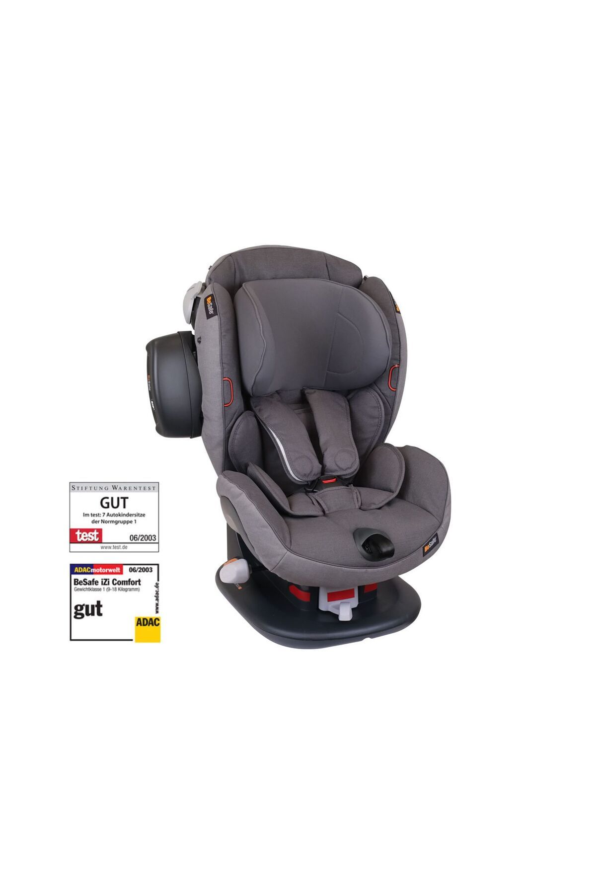 Besafe Izi Comfort X3 9-18 Kg Oto Koltuğu Metallic Melange