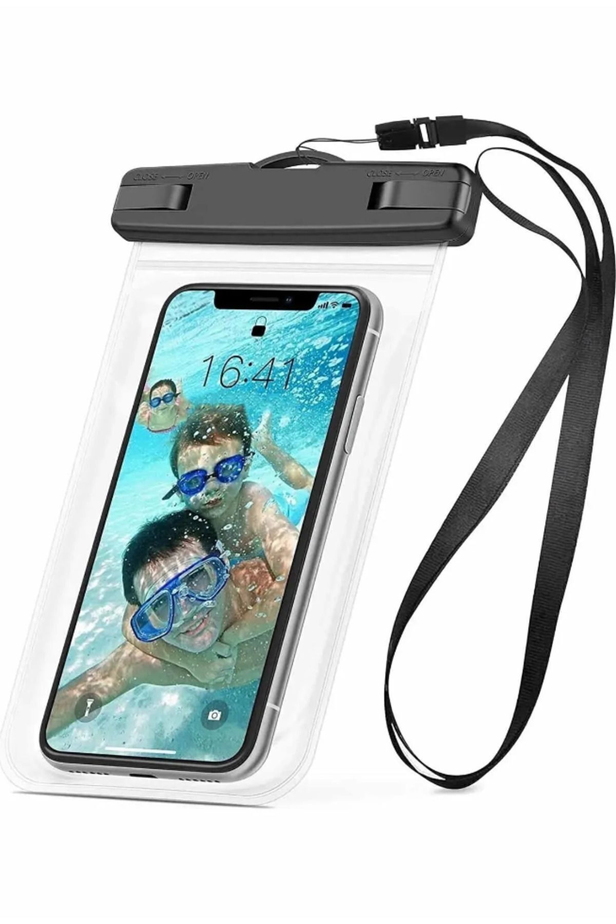 Fibaks Yüksek Kalite Tüm Telefonlara Uyumlu Yağmur Su Geçirmez Waterproof Deniz Havuz Altı Geçirmez Kılıf