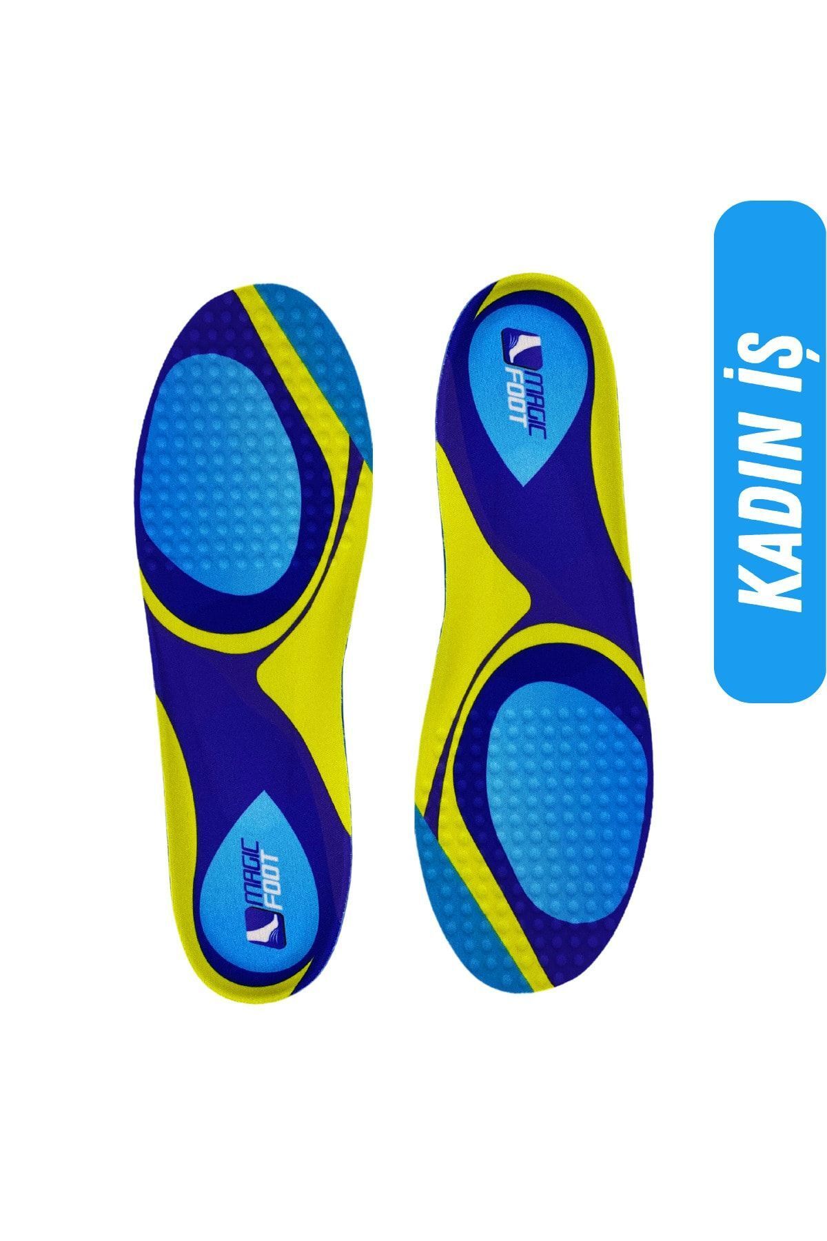 MagicFoot WorkEnergy İş Tabanlığı -Uzun Süreler Ayakta Çalışanlar İçin -High Memory Foam - Ortopedik Tabanlık