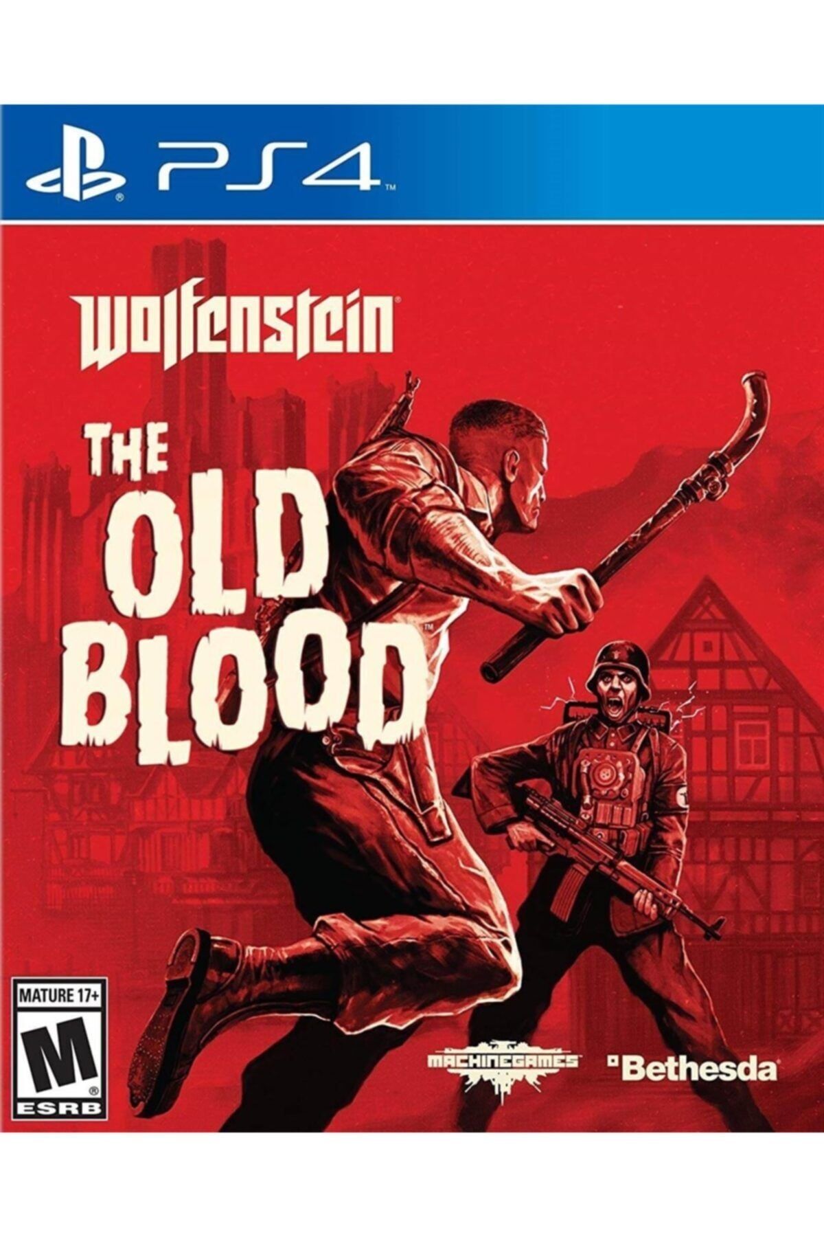 BETHESDA Ps4 Wolfenstein The Old Blood Orjinal Oyun  Sıfır Jelatin