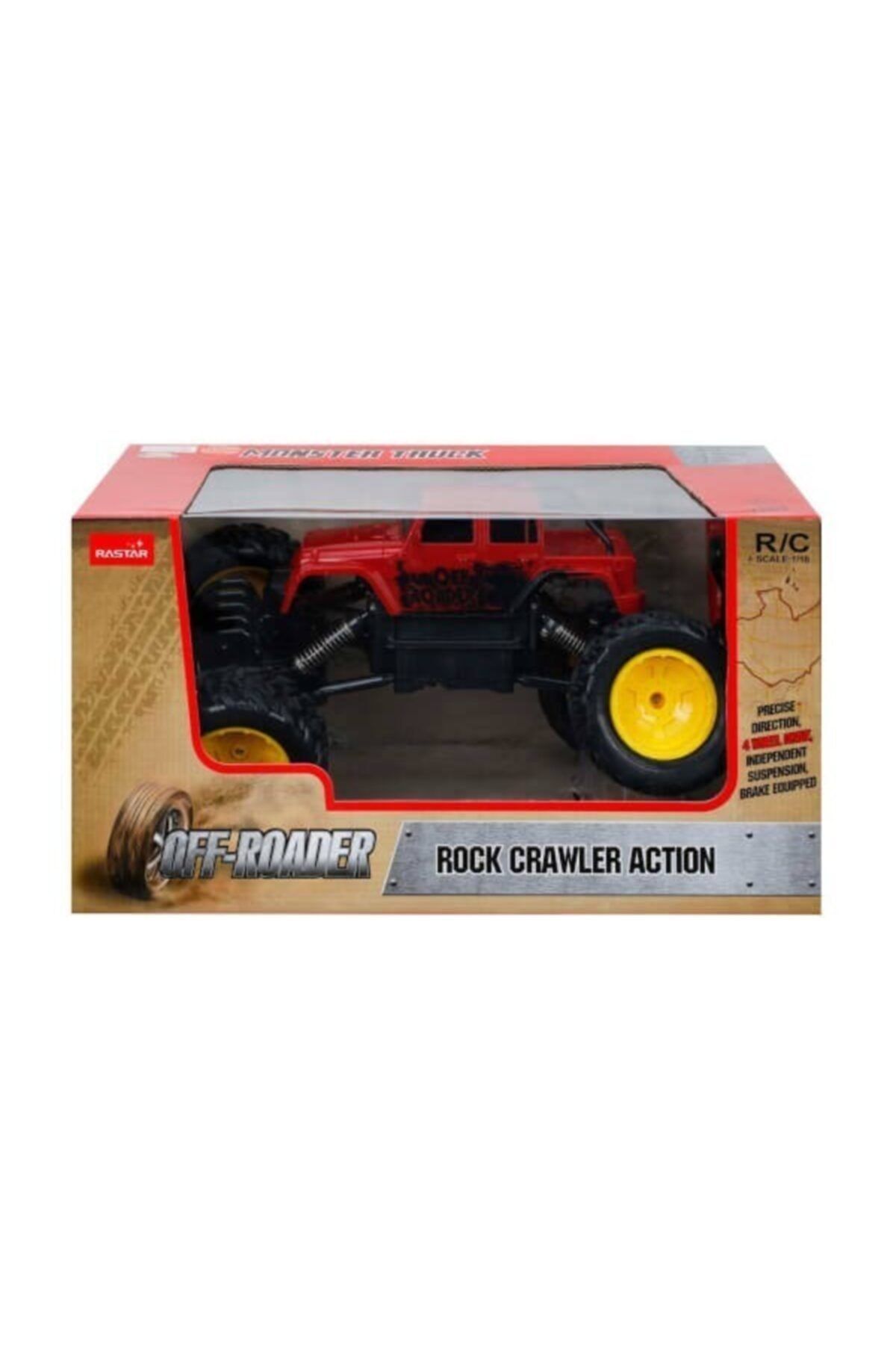 Sunman Kırmızı 1/18 F/f Off-roader Rock Crawler