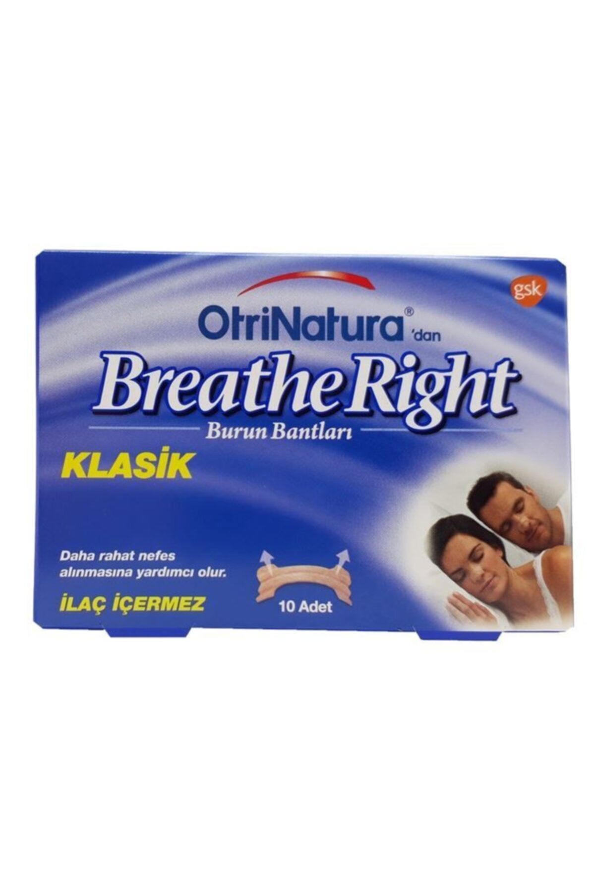 Breathe Right Burun Bantları Klasik 10 Adet