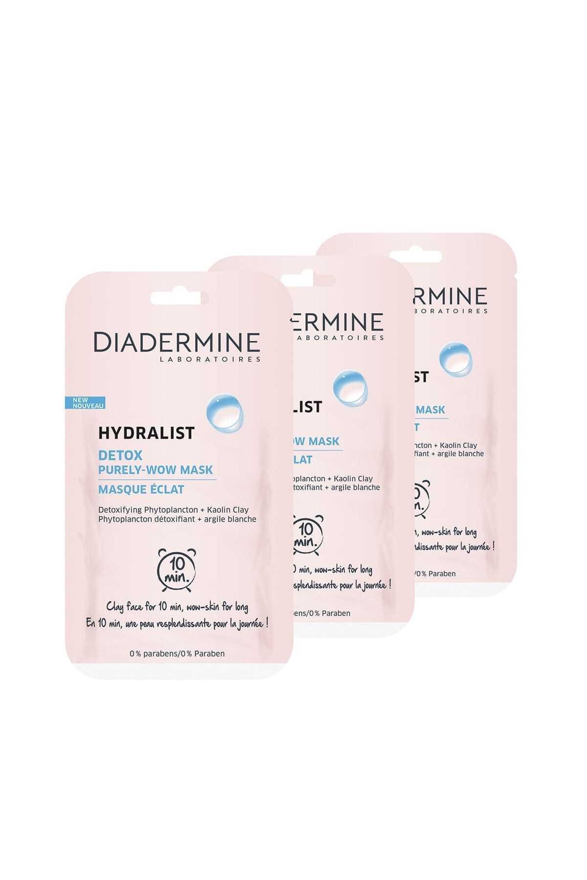 Diadermine Hydralıst Detox - Detox Maskesi 8 Ml X 3