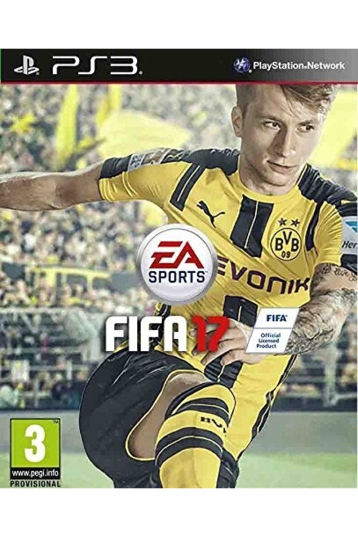EA Sports Ps3 Fifa 2017 - Orjinal Oyun - Sıfır Jelatin