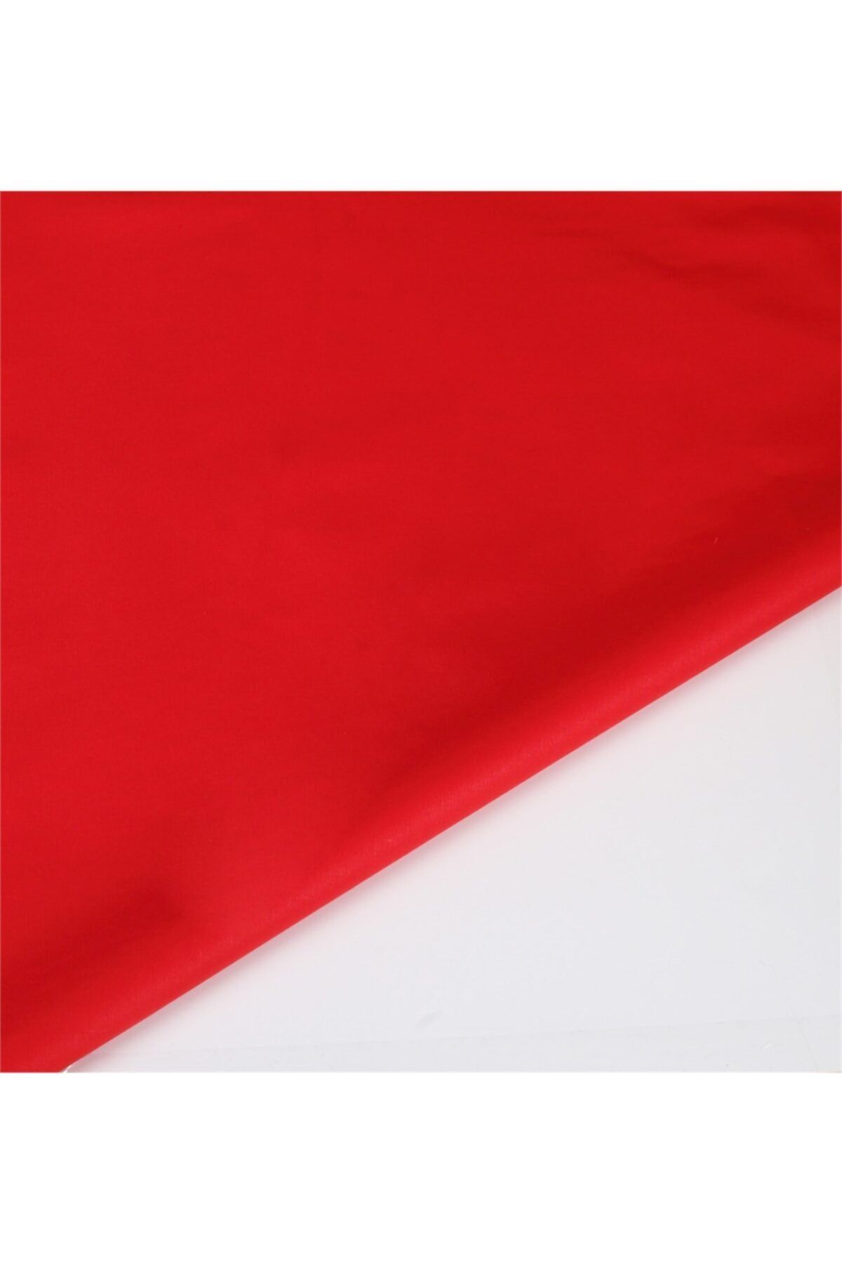 Wella Kırmızı Akfil Poplin Maskelik Kumaşı V72