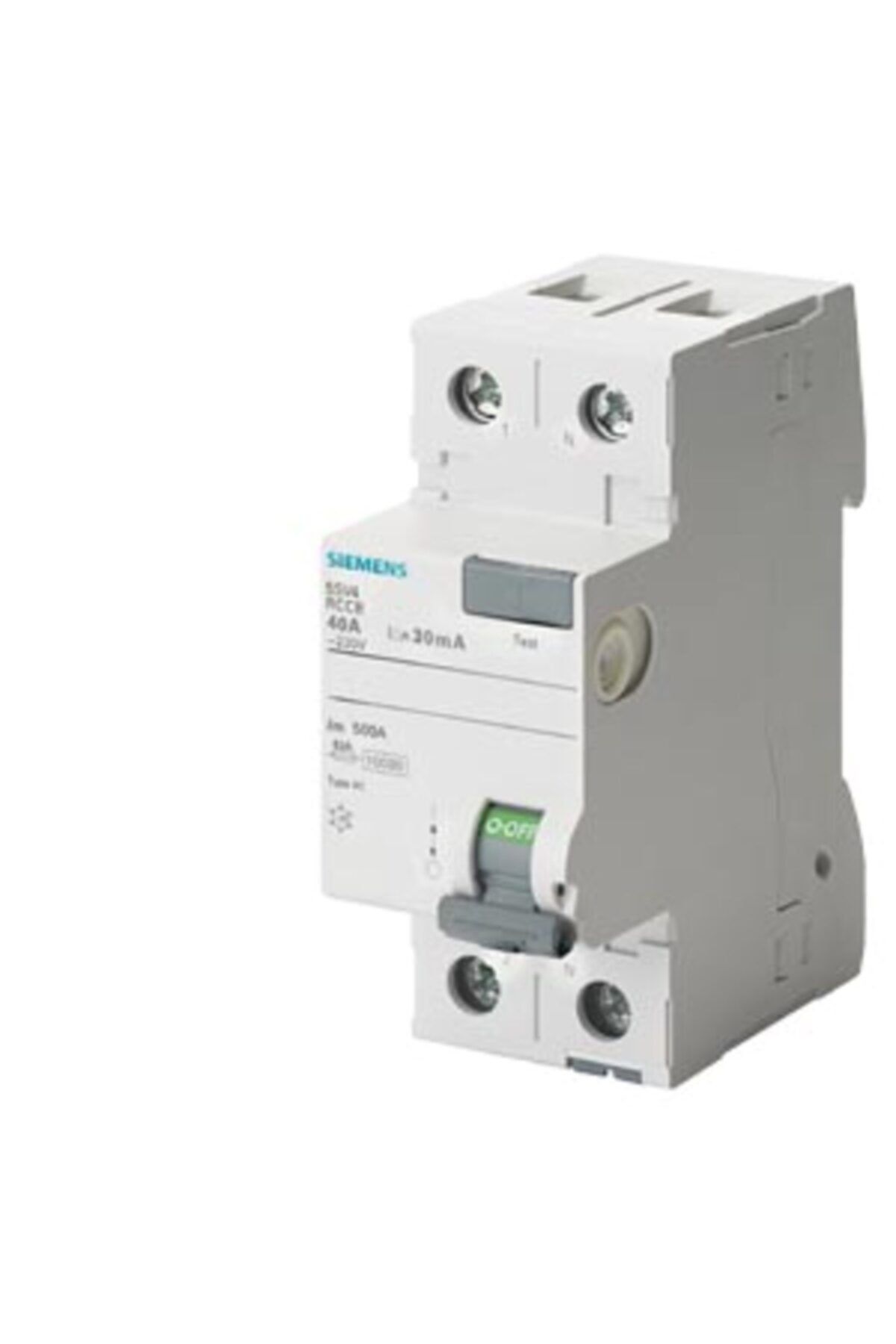 Siemens Sıemens,kaçak Akım Koruma 63a,30ma, Monofaze 70mm 5sv4316-0