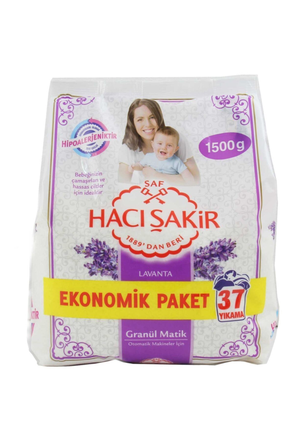 Hacı Şakir Bebek Çamaşır Deterjanı Granül Matik 1500 gr