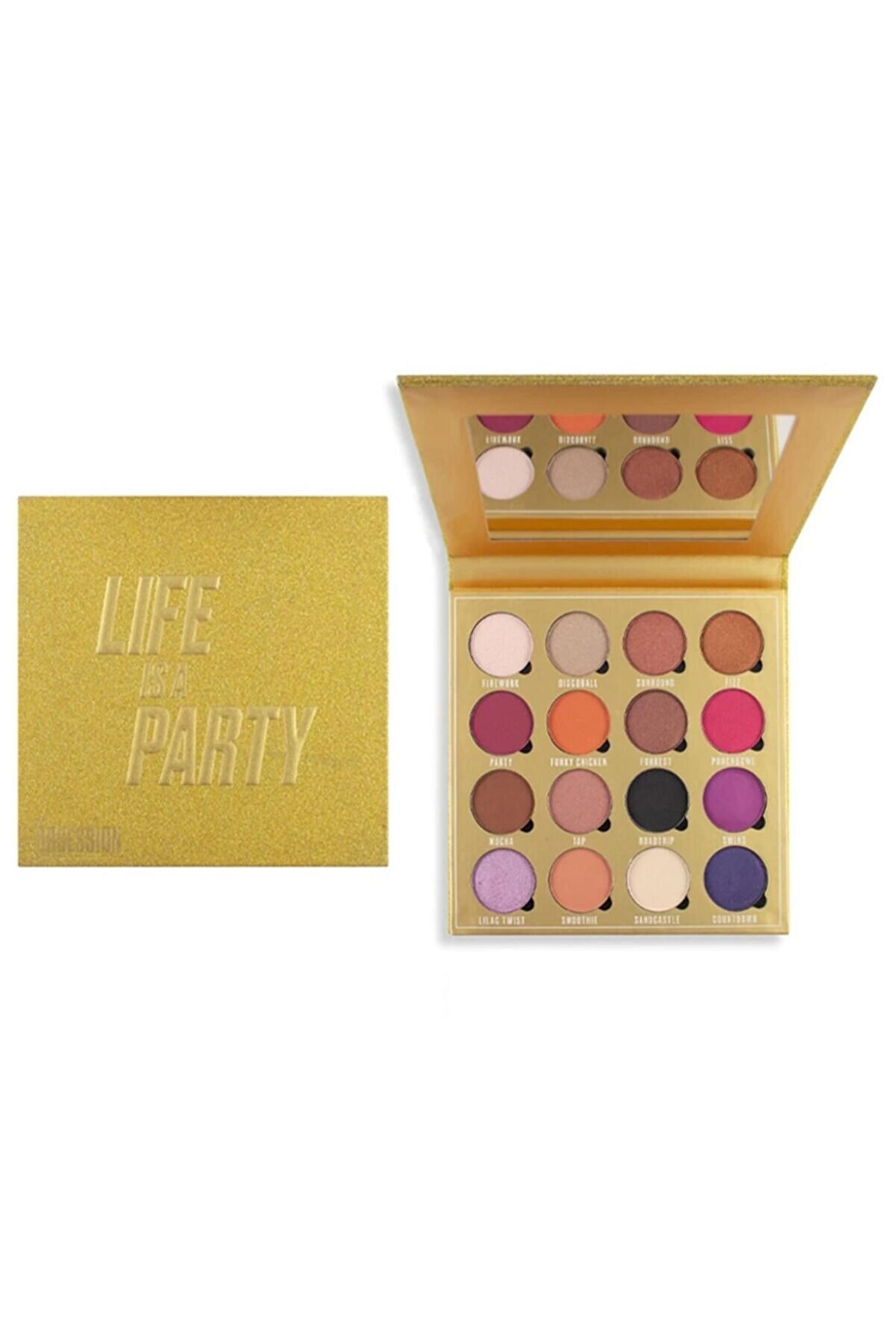 Makeup OBSESSION Far Paleti 16'lı - Makeup Obsession Life Is A Party Eyeshadow Palette
