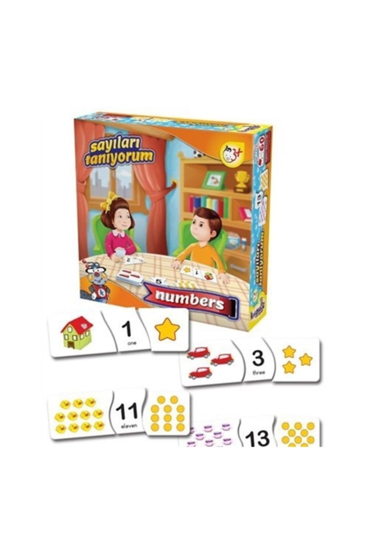 Kırkpabuç Puzzle Sayıları Tanıyorum Eğitici Kutu Oyunu