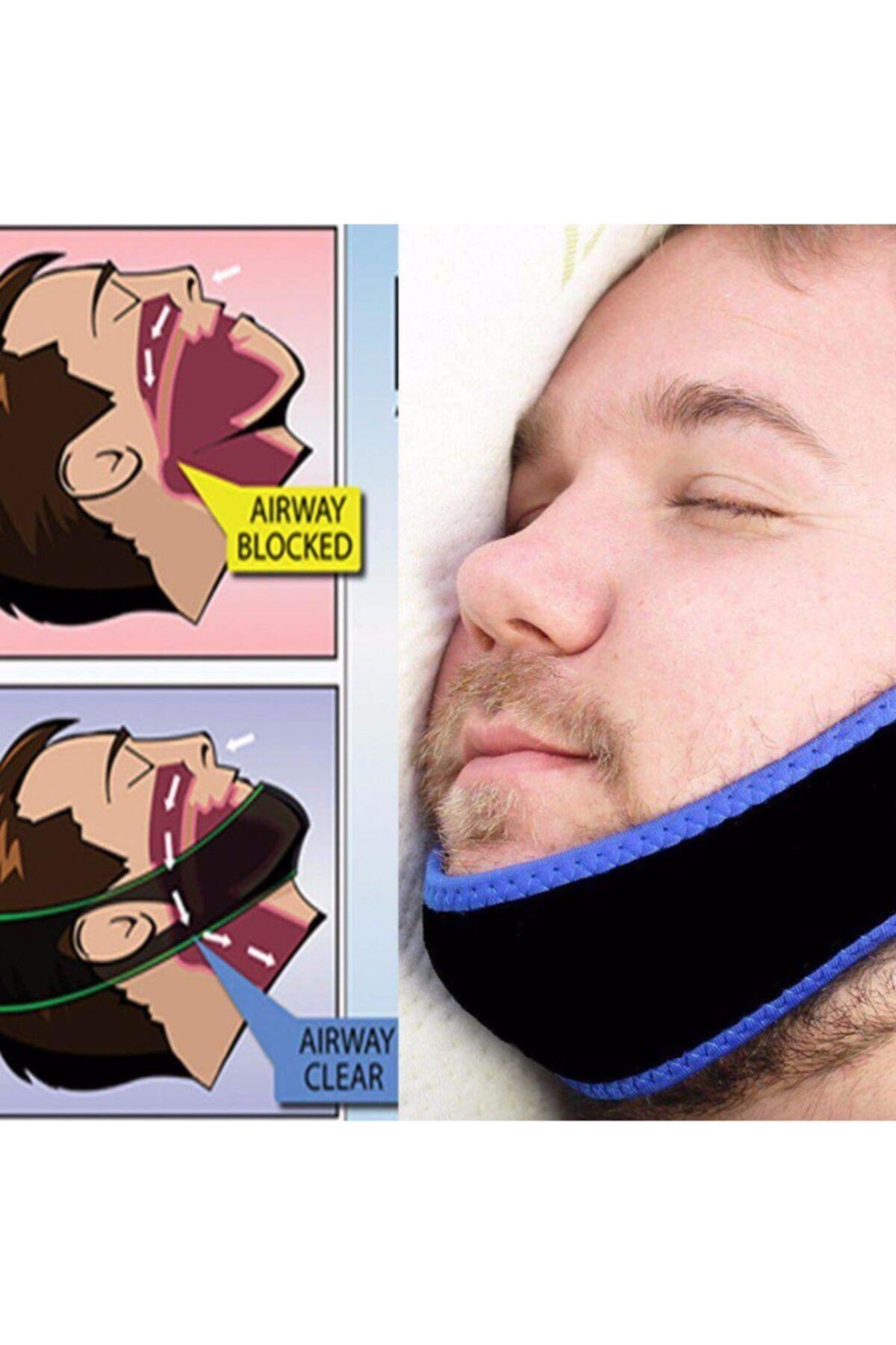 Ankaflex Horlama Aparatı Protezi Anti Horlama Önleyici Bandı Yastığı Kemeri Maskesi Medikal Uyku Apnesi Bant