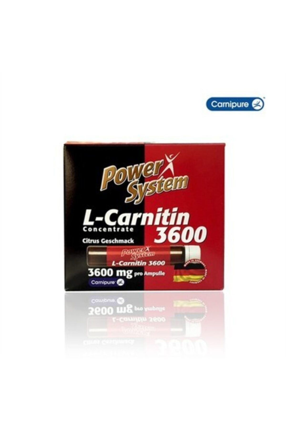 Power System L-carnitine 3600 Mg 20 Ampül - Limon Aroma -