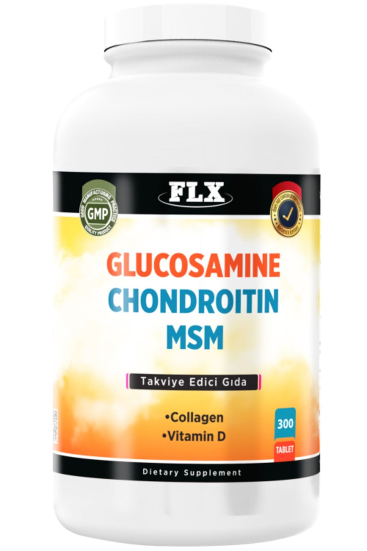 FLX Glucosamine Chondroitin Msm Collagen Vitamin D 300 Tablet