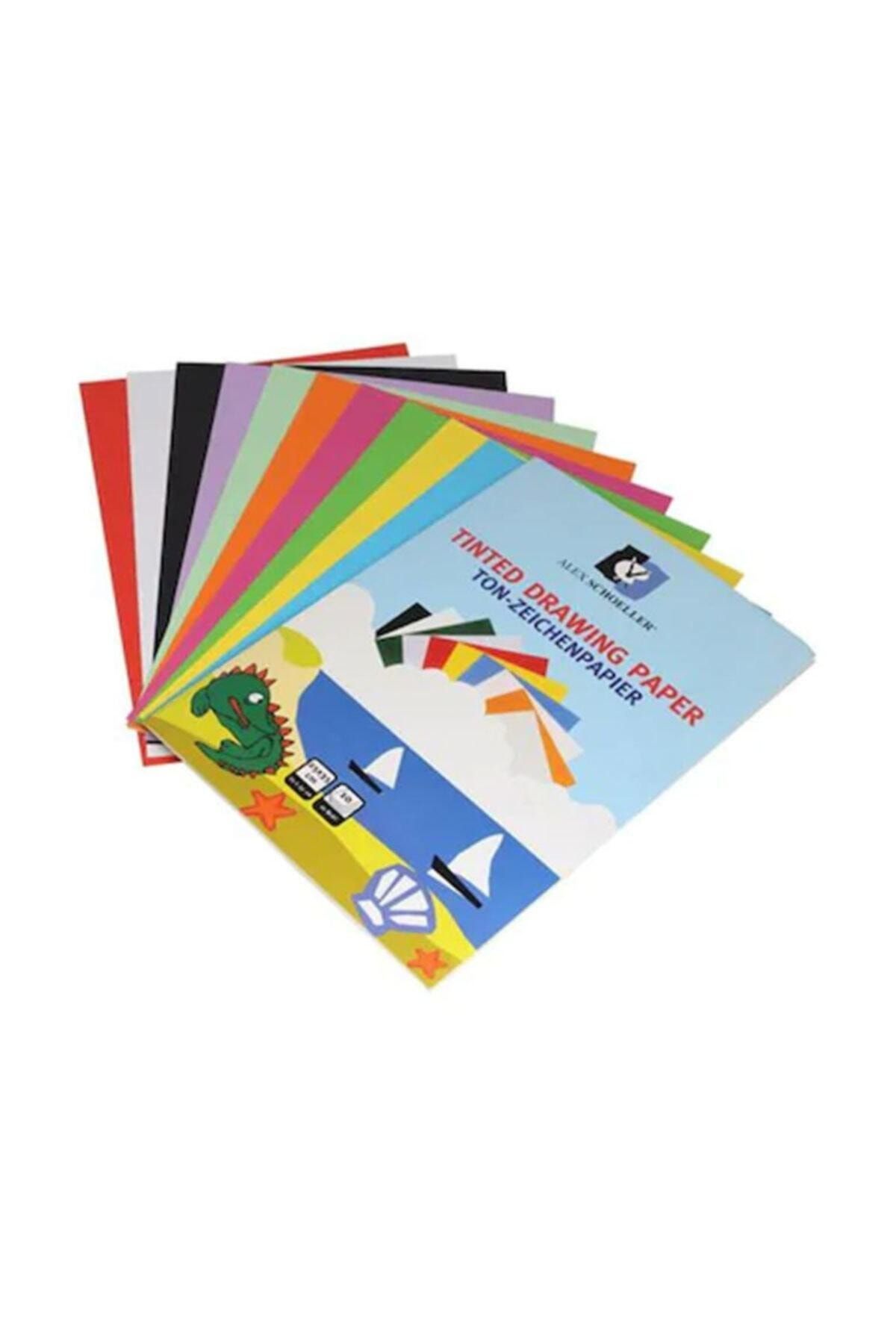Schoellershammer Fon Kartonu Dosyalı 10 Renk 25x35 cm
